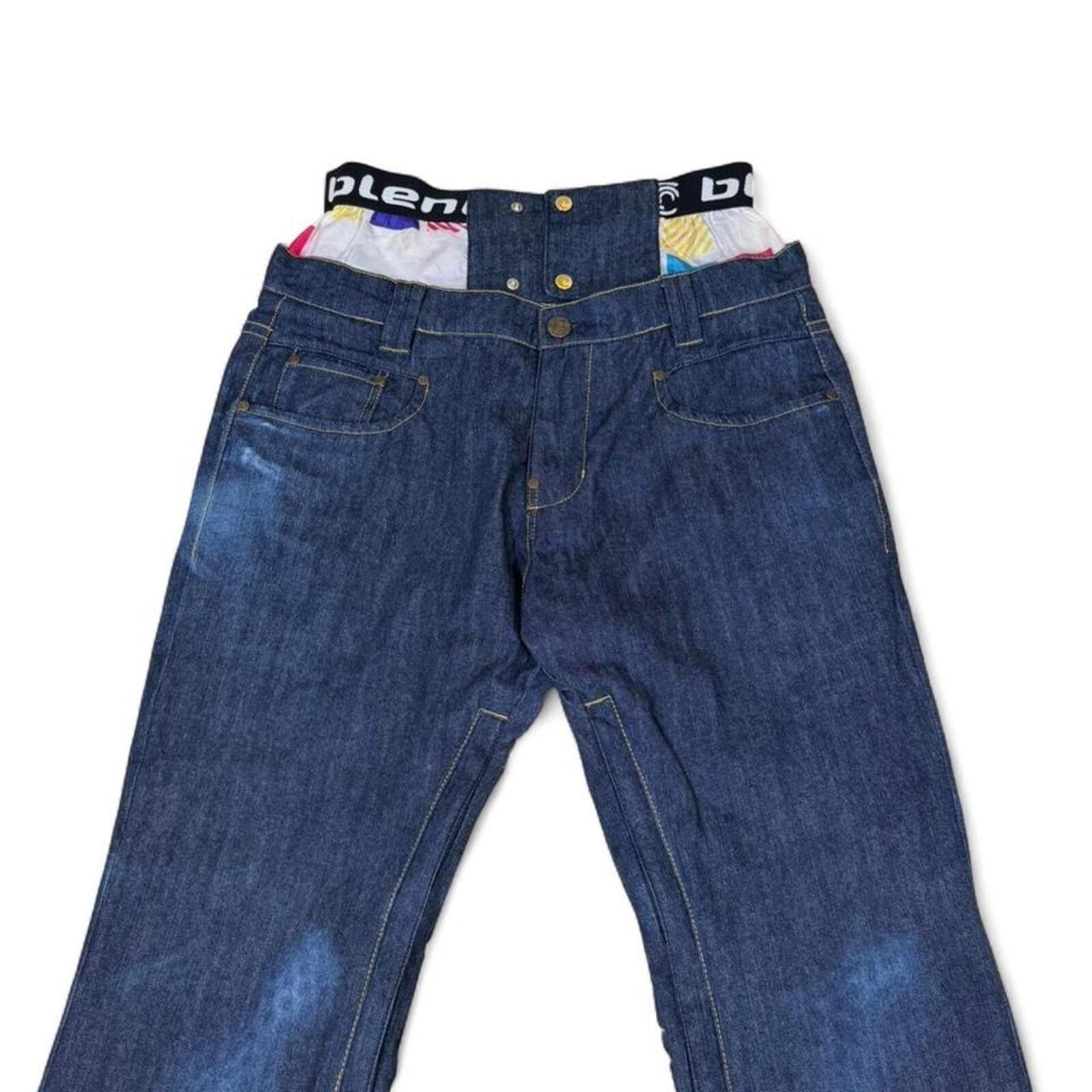 Other BLENT Double waist waterproof heavyweight denim jeans Size US 36 / EU 52 - 4 Thumbnail