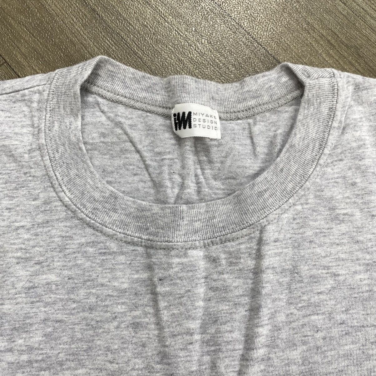 Issey Miyake 2000s Issey Miyake Design Studio Im Product Basic Gray Tee Size US L / EU 52-54 / 3 - 3 Thumbnail