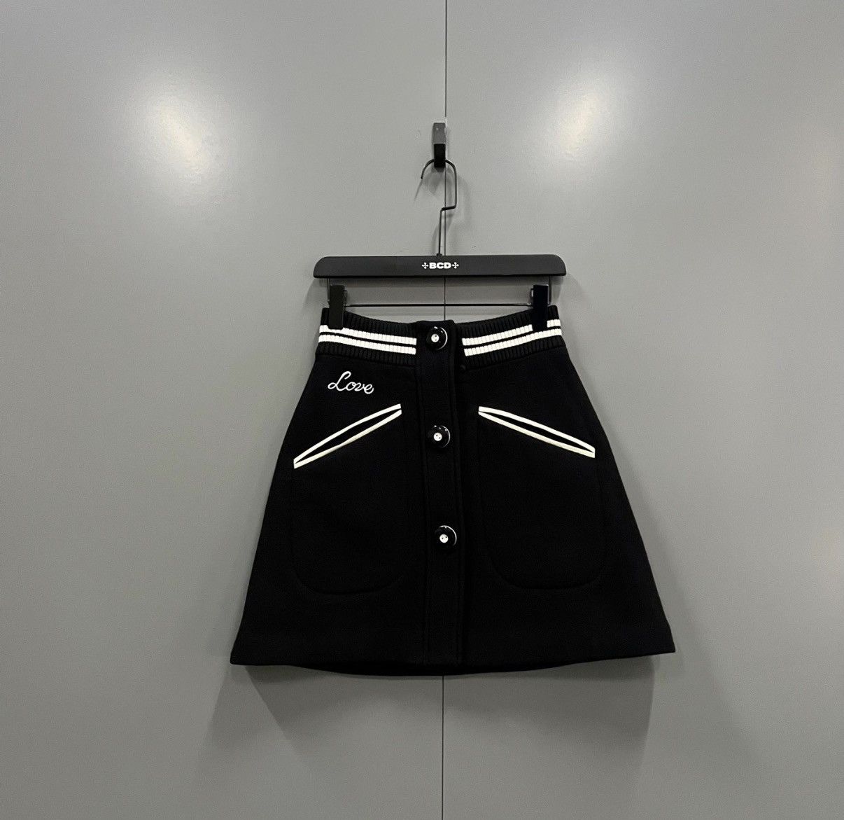 Miu Miu Miu Miu Color-block Striped Knit Mini Skirt J41 Size S / US 4 / IT 40 - 1 Thumbnail