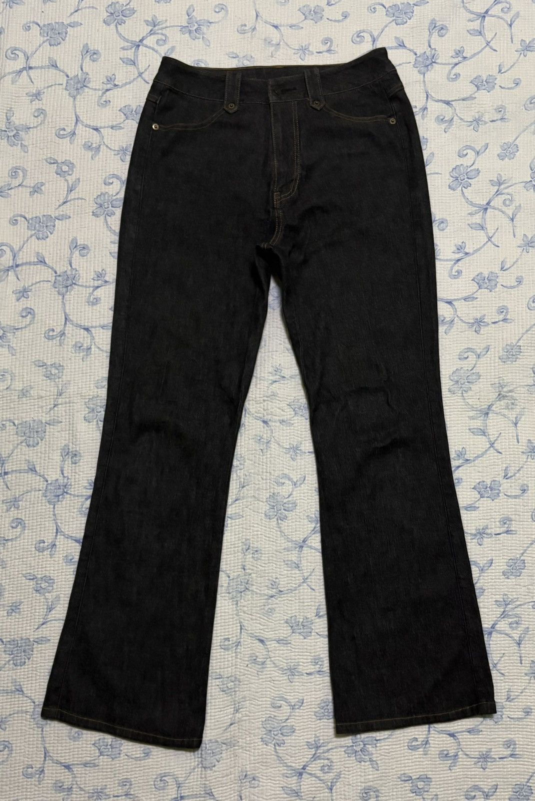 Japanese Brand Japanese High Quality Guarented Flared Streetwear Denim Size US 28 / EU 44 - 1 Thumbnail
