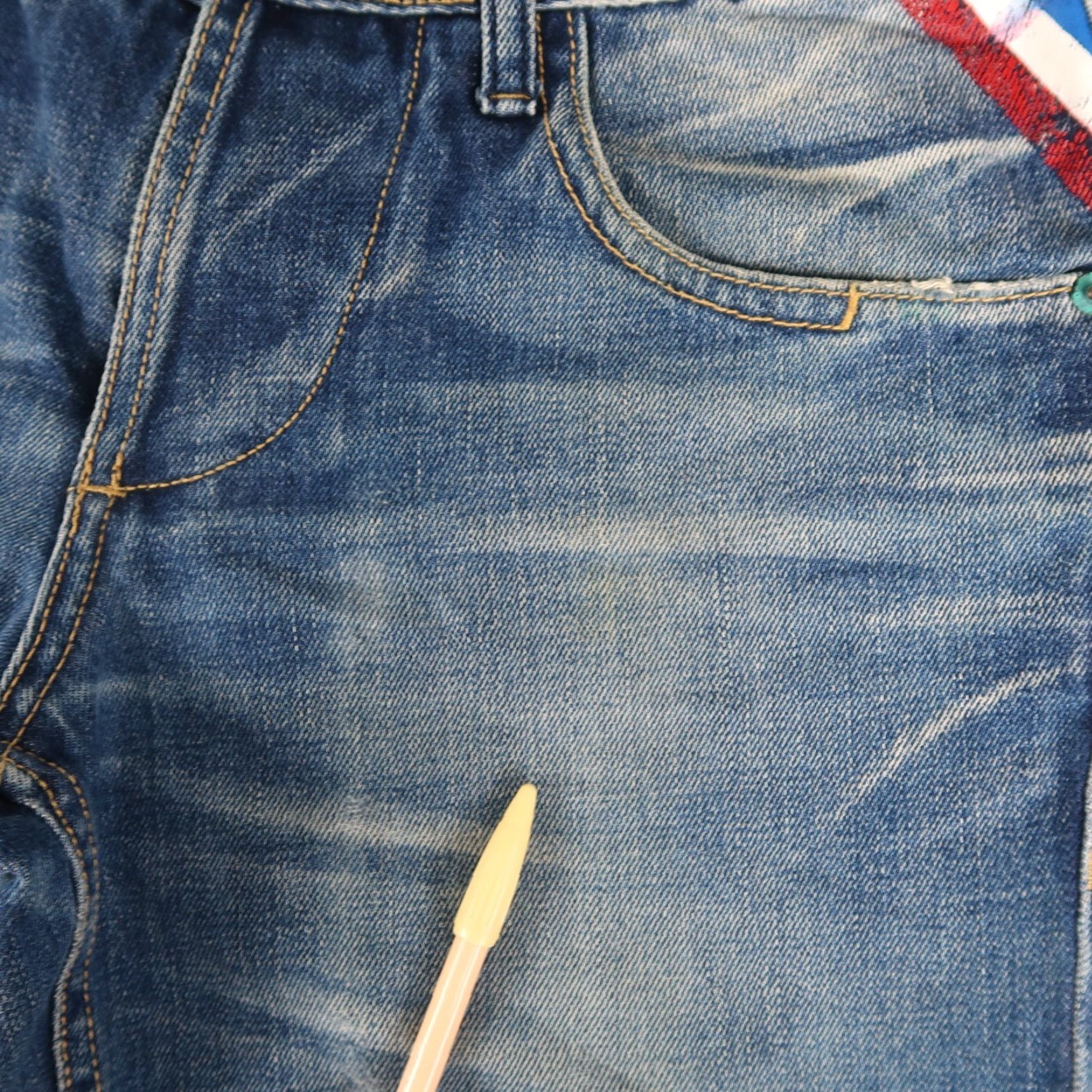 Diesel Diesel Jeans Slim Straight 29x33.5 Blue Denim Button Fly Italy Men Regular Size US 29 - 5 Thumbnail