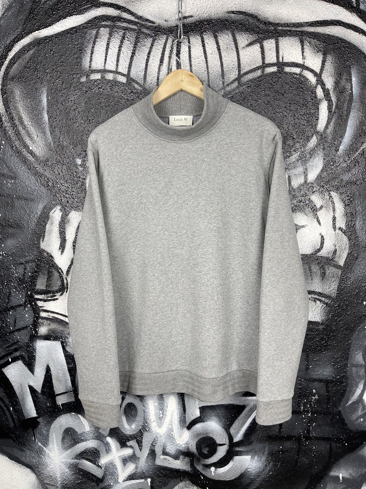 A.P.C. × Louis W. A.P.C. x Louis W. Grey Turtleneck Sweatshirt Men’s Size XL Size US XL / EU 56 / 4 - 6 Thumbnail