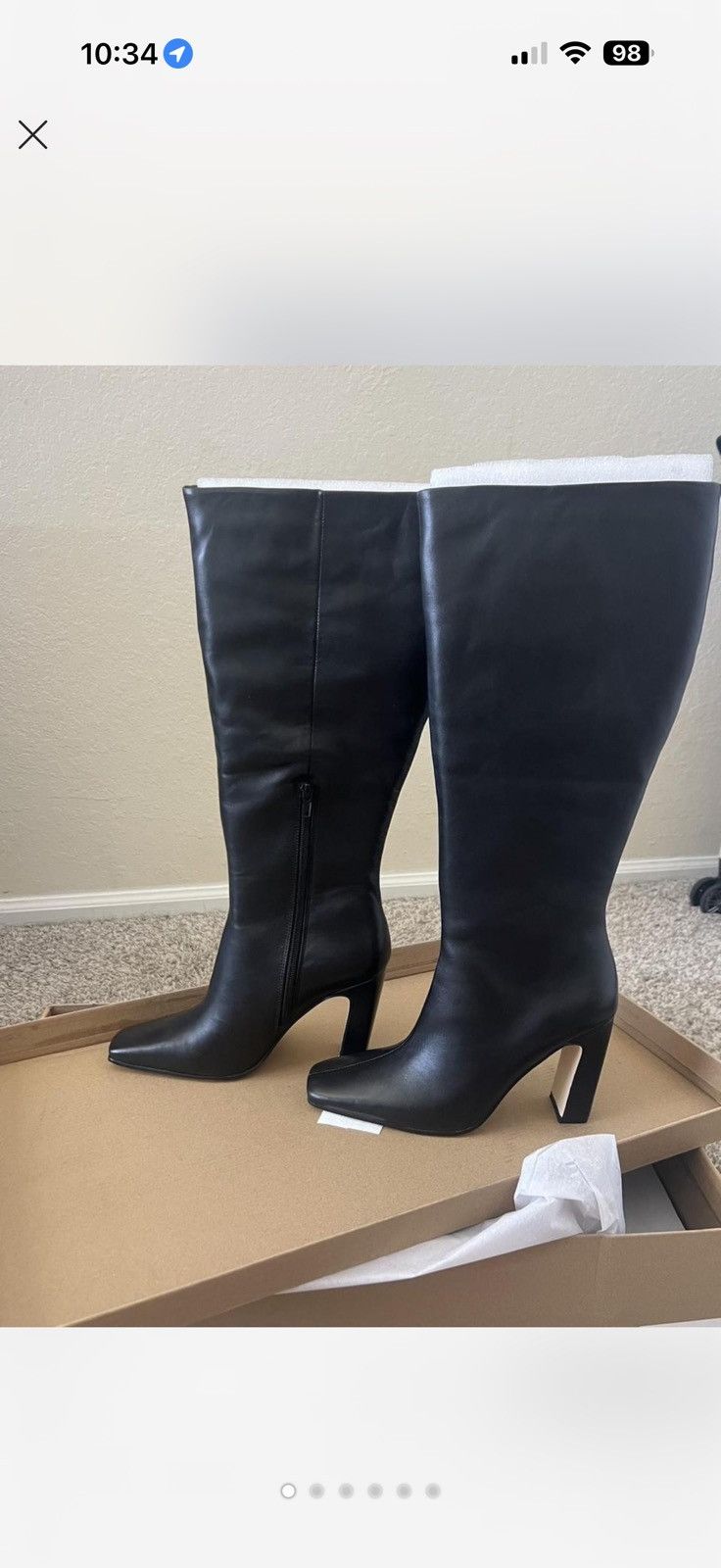 Steve Madden Steve Madden Knee High Boots Size US 7.5 / IT 37.5 - 2 Thumbnail