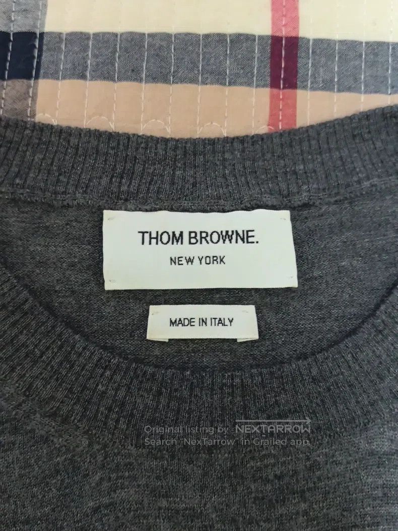 Thom Browne Thom Browne Gray sweater Size US XL / EU 56 / 4 - 3 Thumbnail