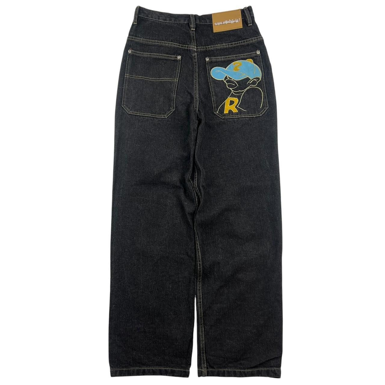 Other Vintage Sohk School Of Hard Knocks Baggy Jeans - Waist: 30” Size US 30 / EU 46 - 1 Thumbnail