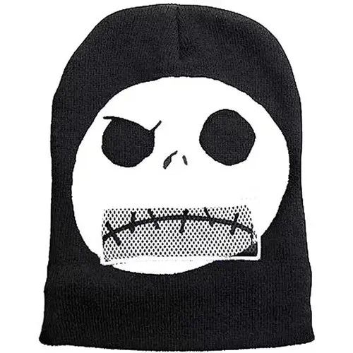 Other Nightmare Before Christmas Skeleton Beanie Ski Mask Hat Size ONE SIZE - 3 Thumbnail
