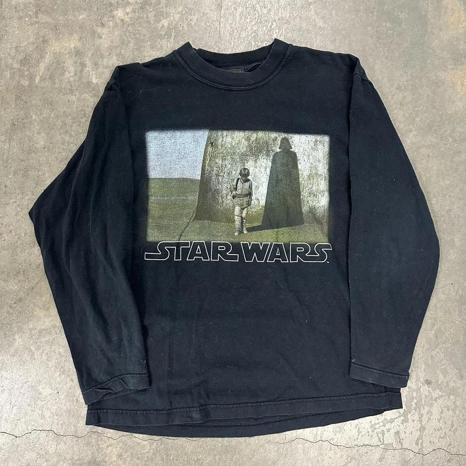 Vintage 90s Euro Anakin Episode 1 Graphic Long Sleeve