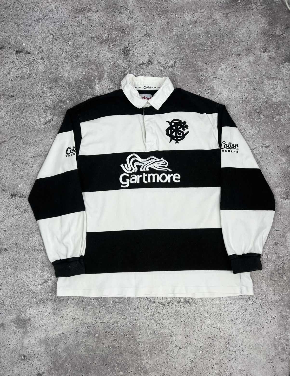 Cotton Traders Cotton Traders Barbarian Rugby Jersey Polo Shirt Long Sleeve Size US XL / EU 56 / 4 - 1 Thumbnail