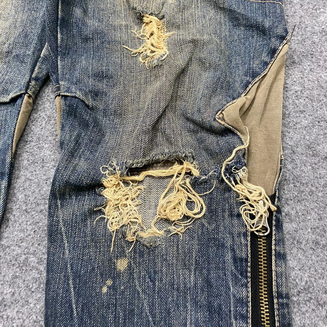 Hysteric Glamour 💥Best Offer💥Vintage PPFM Punk Distressed Denim Size US 32 / EU 48 - 12 Thumbnail