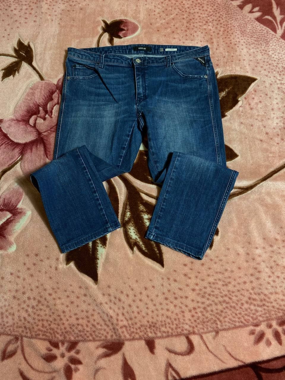 Japanese Brand Vintage Dirty Baggy Faded Jean Japan Avant Garde Style Size US 32 / EU 48 - 2 Thumbnail