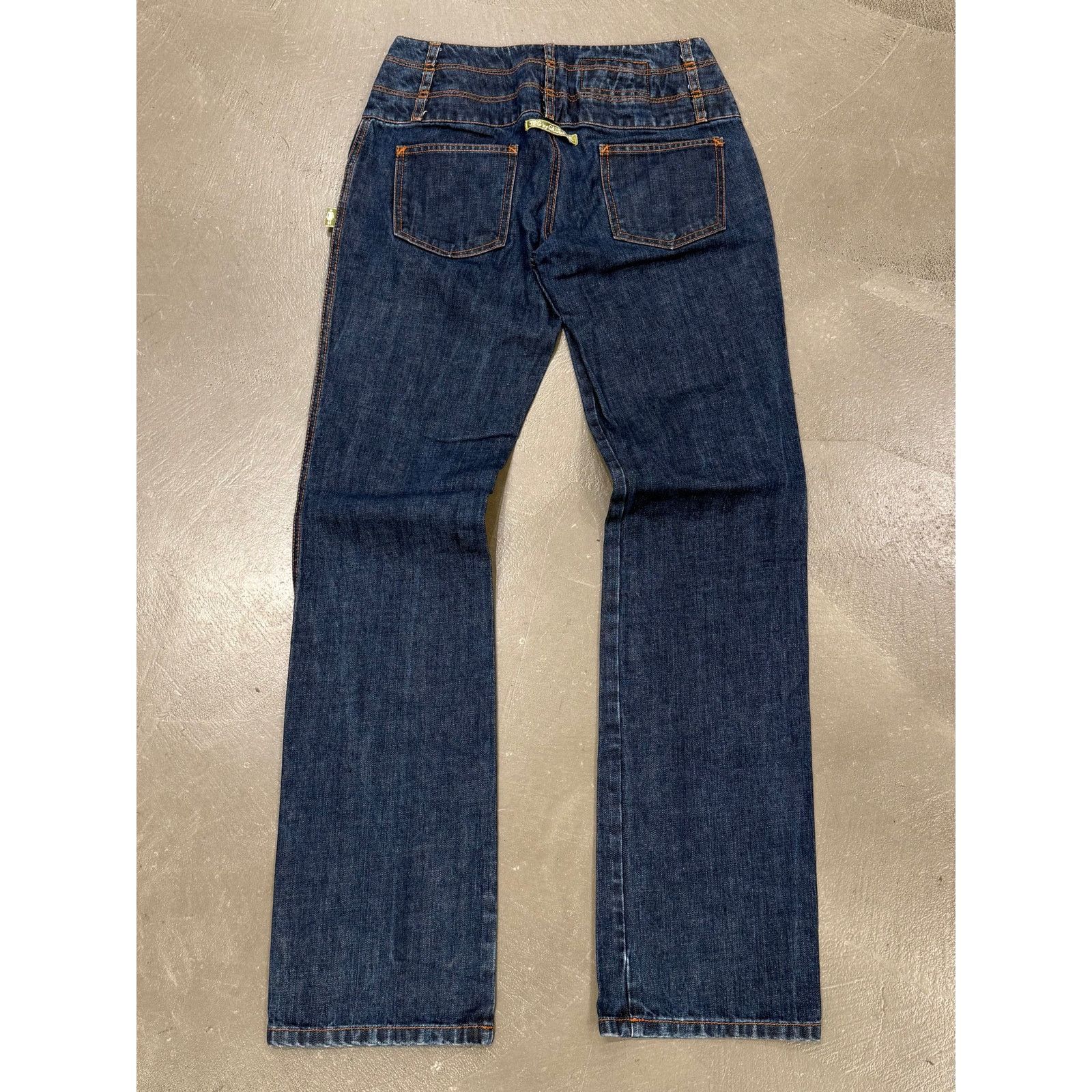 Jean Paul Gaultier 2000s Jean Paul Gaultier double waisted jeans Size US 29 - 2 Thumbnail