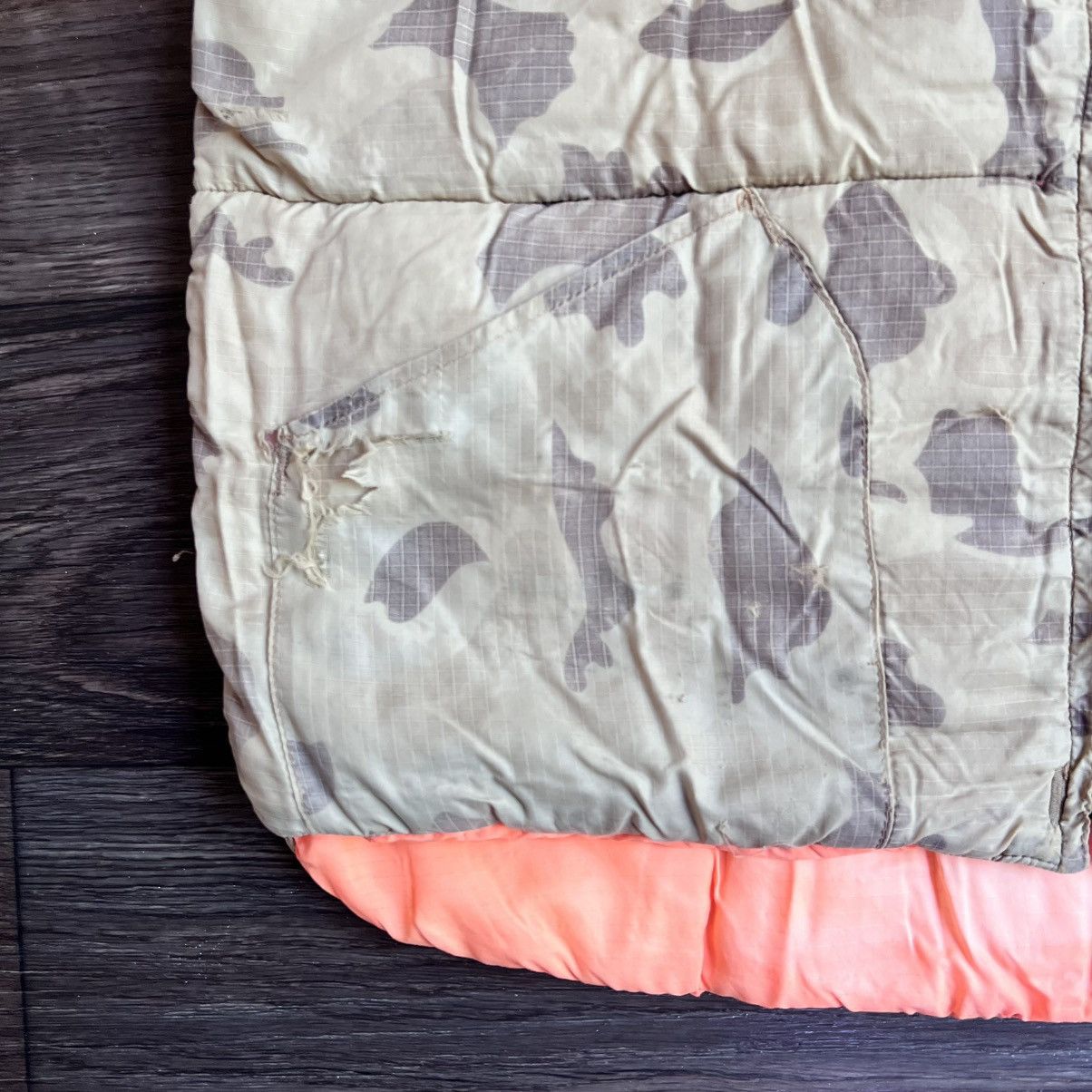 Vintage Vintage Sand Camo Sunfaded Hunting Vest /w Repairs Size US L / EU 52-54 / 3 - 4 Thumbnail
