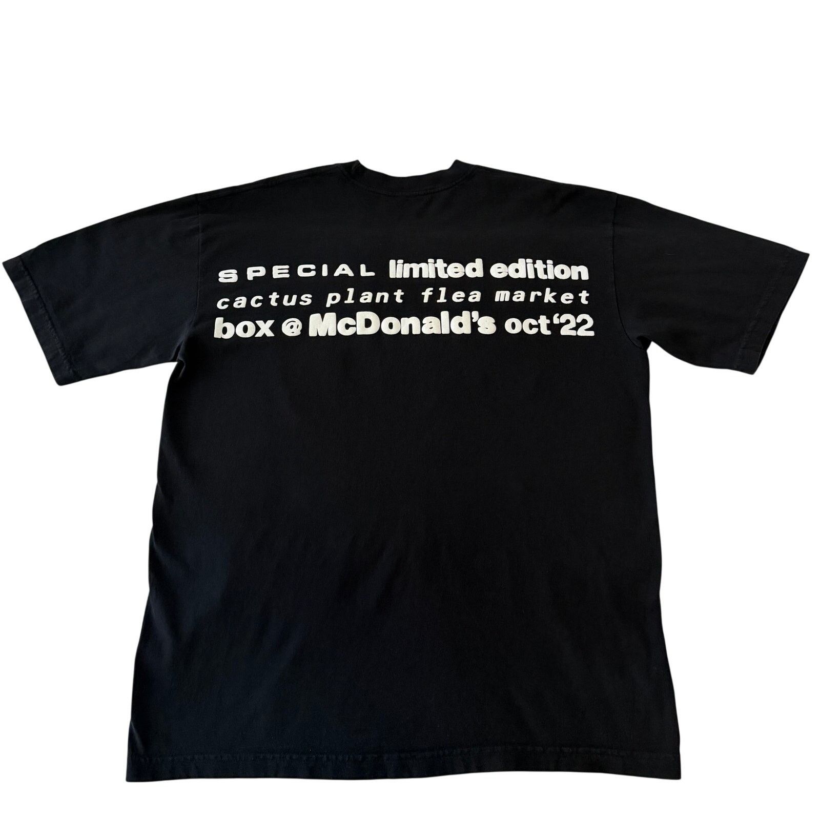 Cactus Plant Flea Market CPFM x McDonald's Cactus Buddy & Friends Tee Black Size L Size US L / EU 52-54 / 3 - 6 Thumbnail