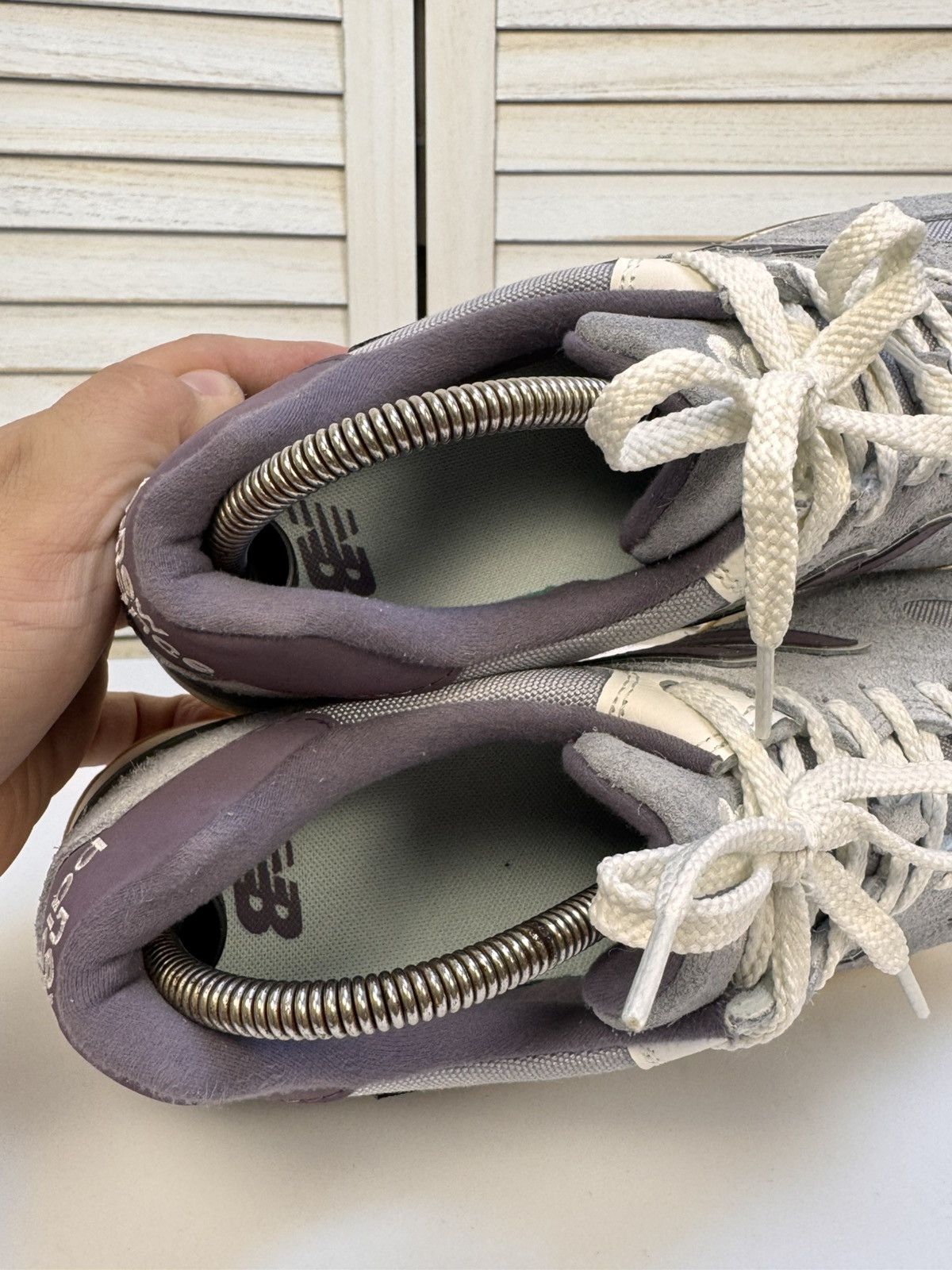 New Balance New Balance 574 Sneakers Grey / Purple (U574YGD) Men's Size US 10 / EU 43 - 11 Thumbnail