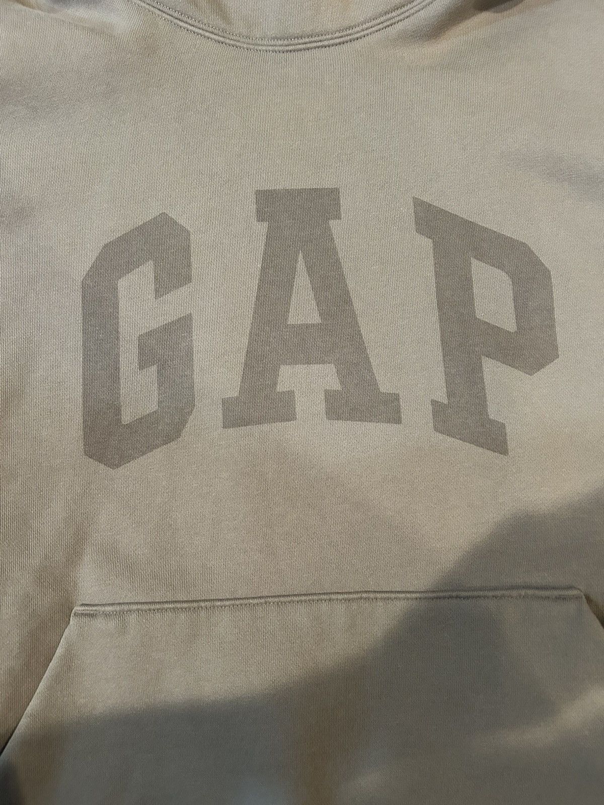 Balenciaga × Gap × Yeezy Yeezy Gap Beige Dove Hoodie XS Size US XS / EU 42 / 0 - 4 Thumbnail
