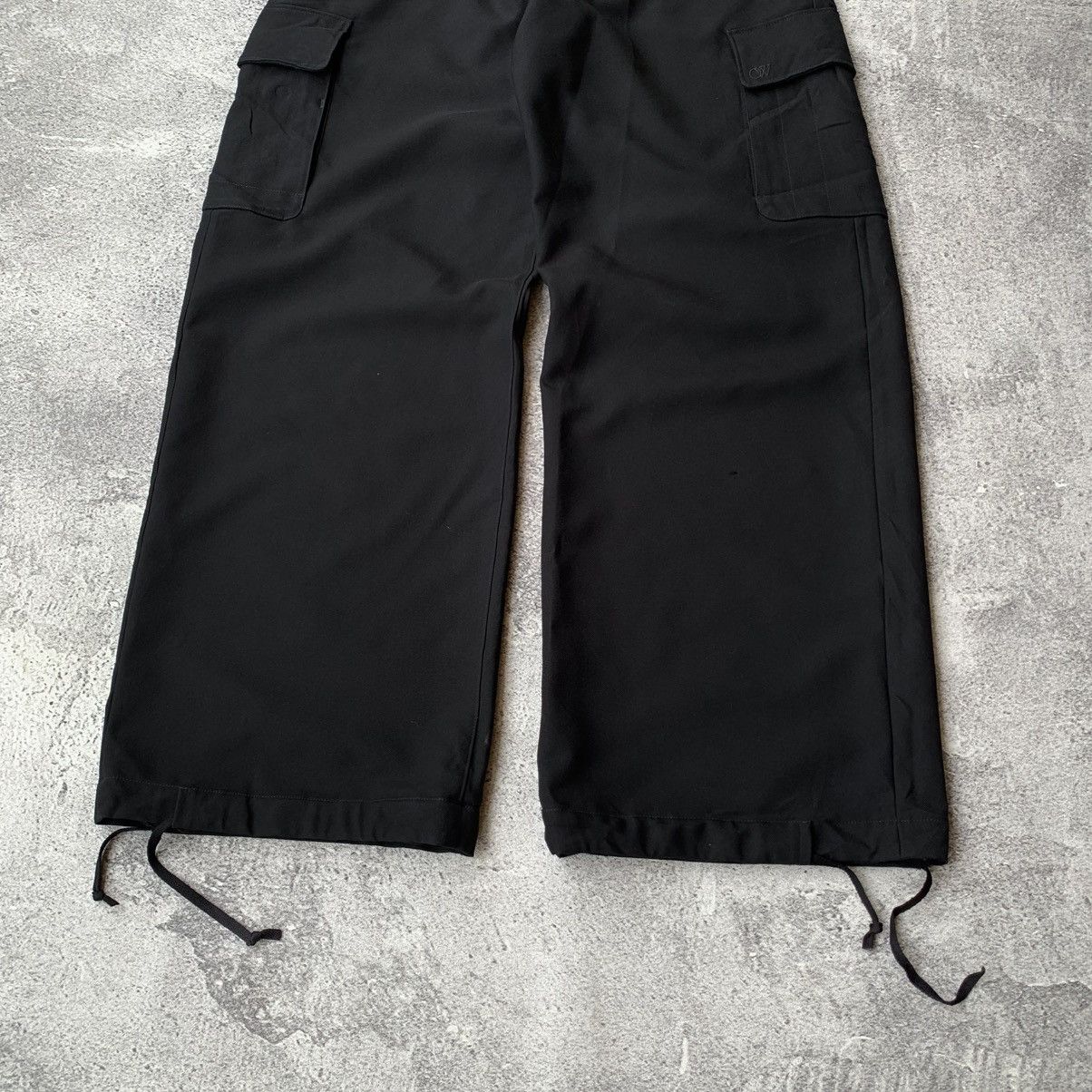 Off-White Off White Cargo Baggy Wide Trousers Size US 33 - 3 Thumbnail