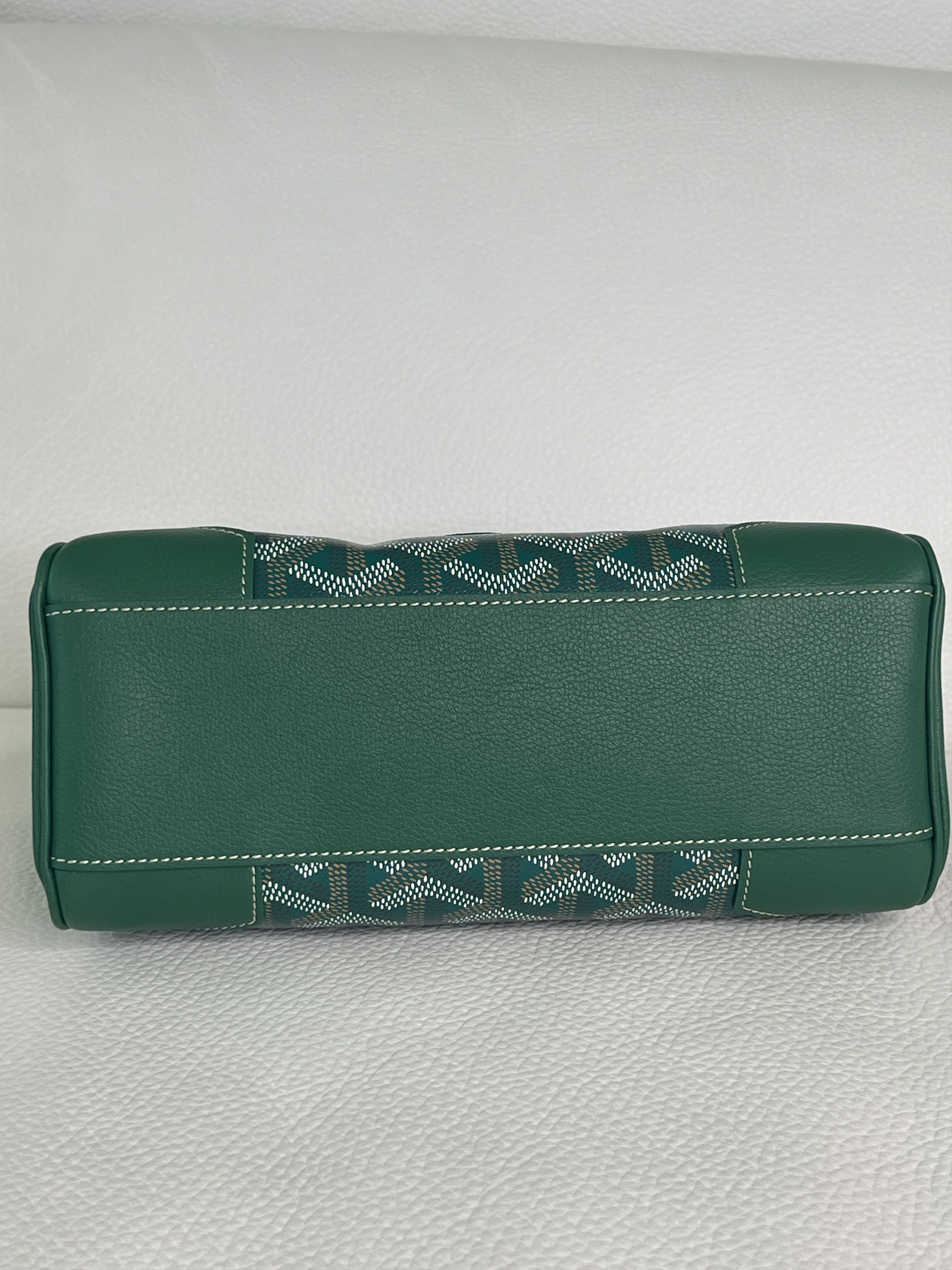 Goyard New Goyard Green Saigon Souple Mini Top Handle Bag Size ONE SIZE - 7 Thumbnail