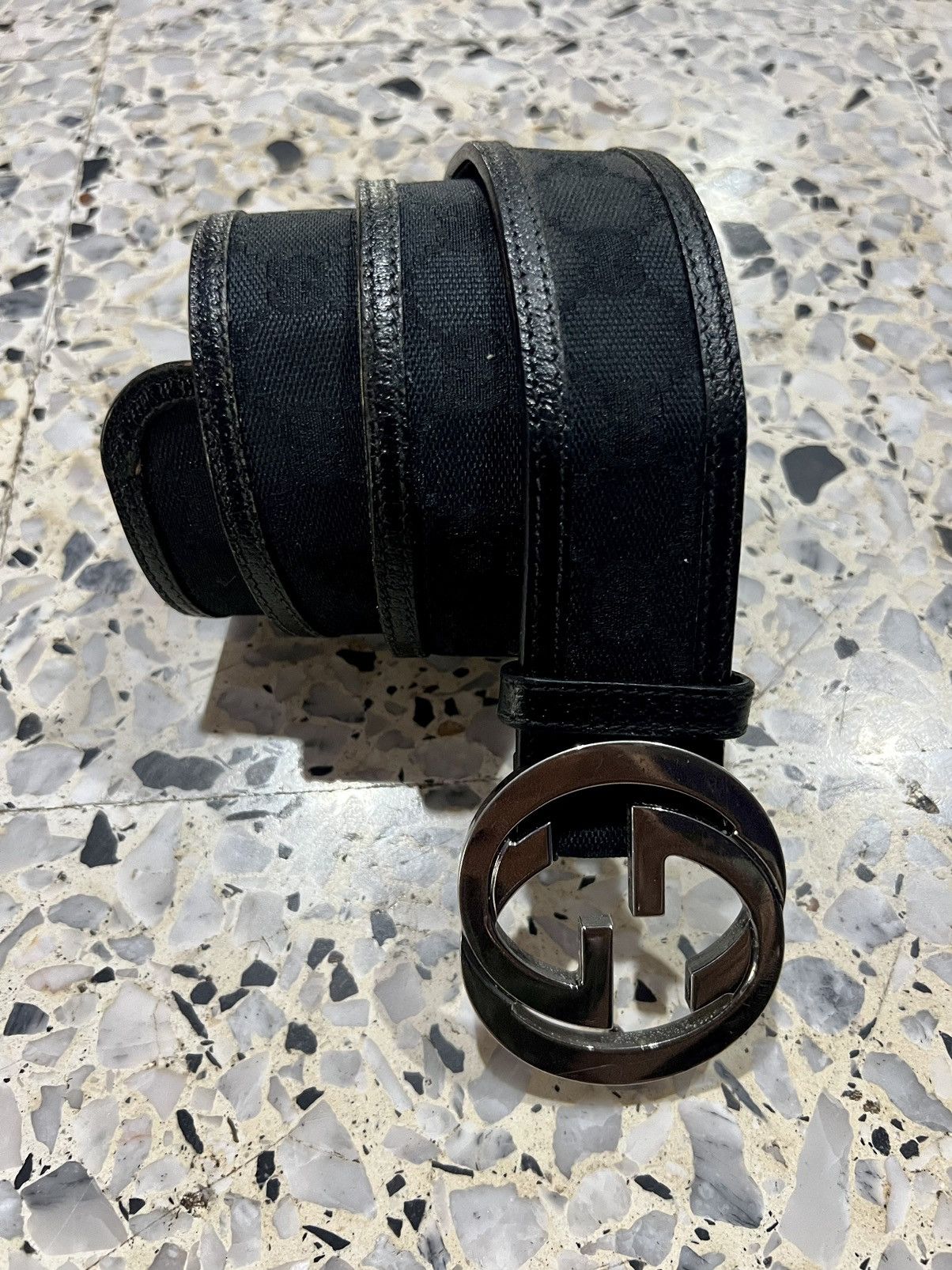 GUCCI GG MONOGRAM BELT