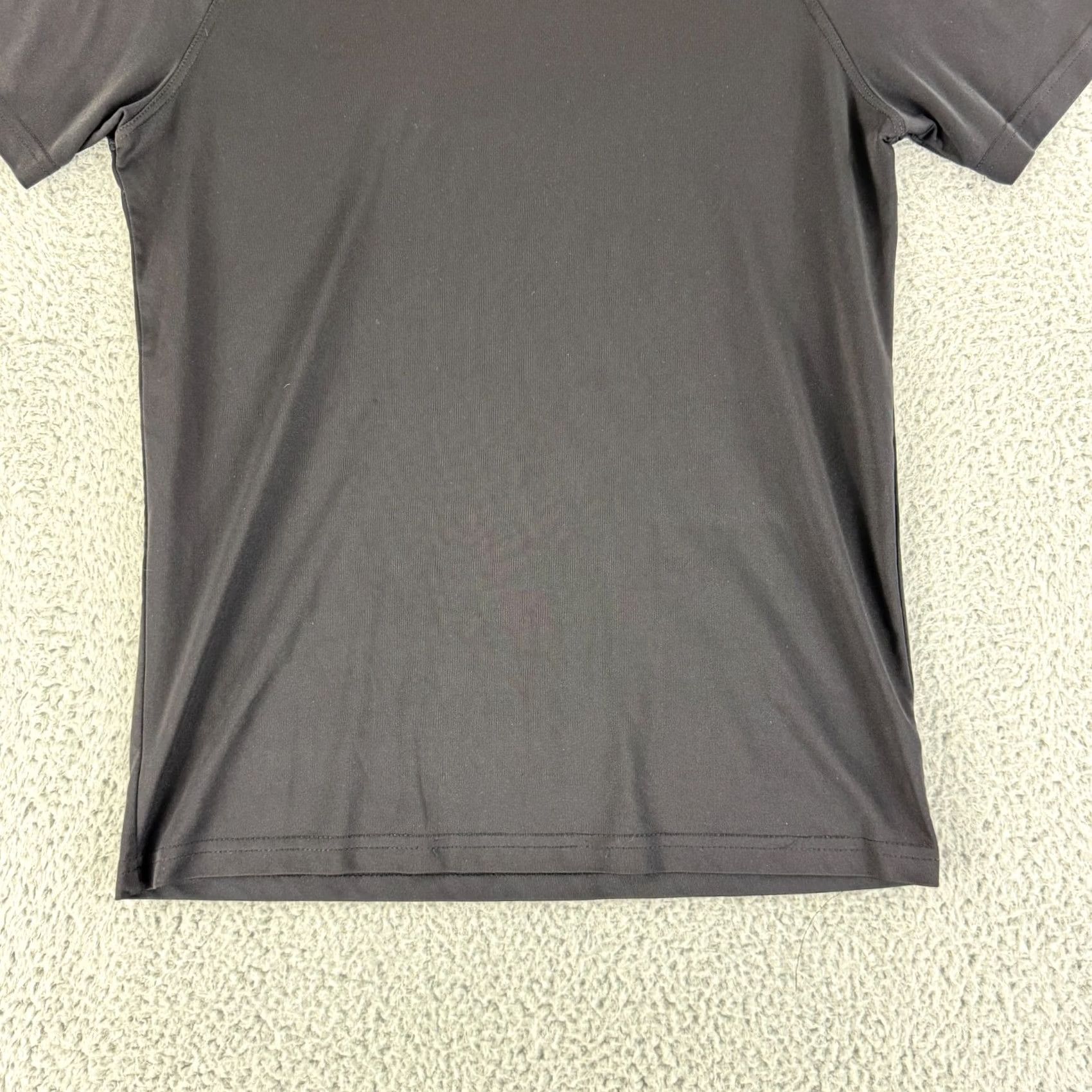 Vintage Expertbrand Mens M Black Rash Guard Short Sleeve Stretch Microfiber USA Size US 31 - 4 Thumbnail