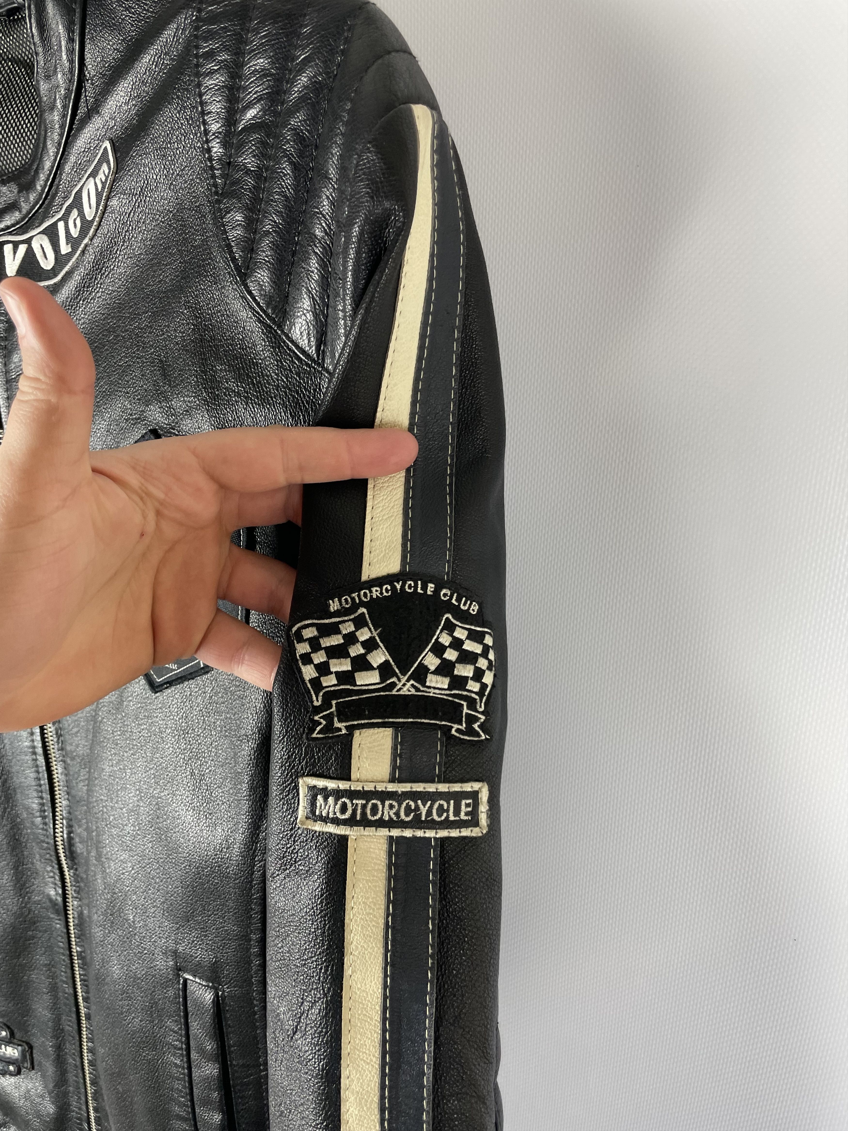 Vintage Vintage 90s Racing Leather Jacket Rock Size US M / EU 48-50 / 2 - 4 Thumbnail