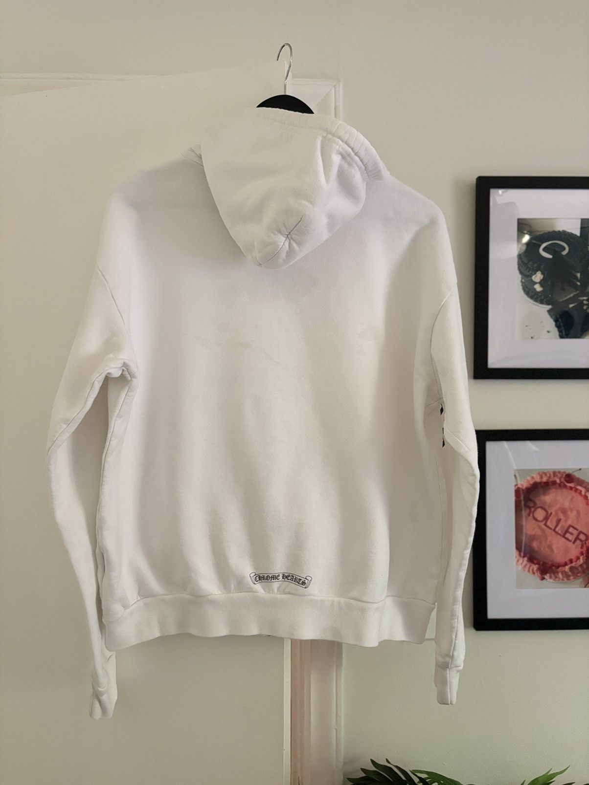 Chrome Hearts WHITE LOGO HOODIE Size US S / EU 44-46 / 1 - 6 Thumbnail