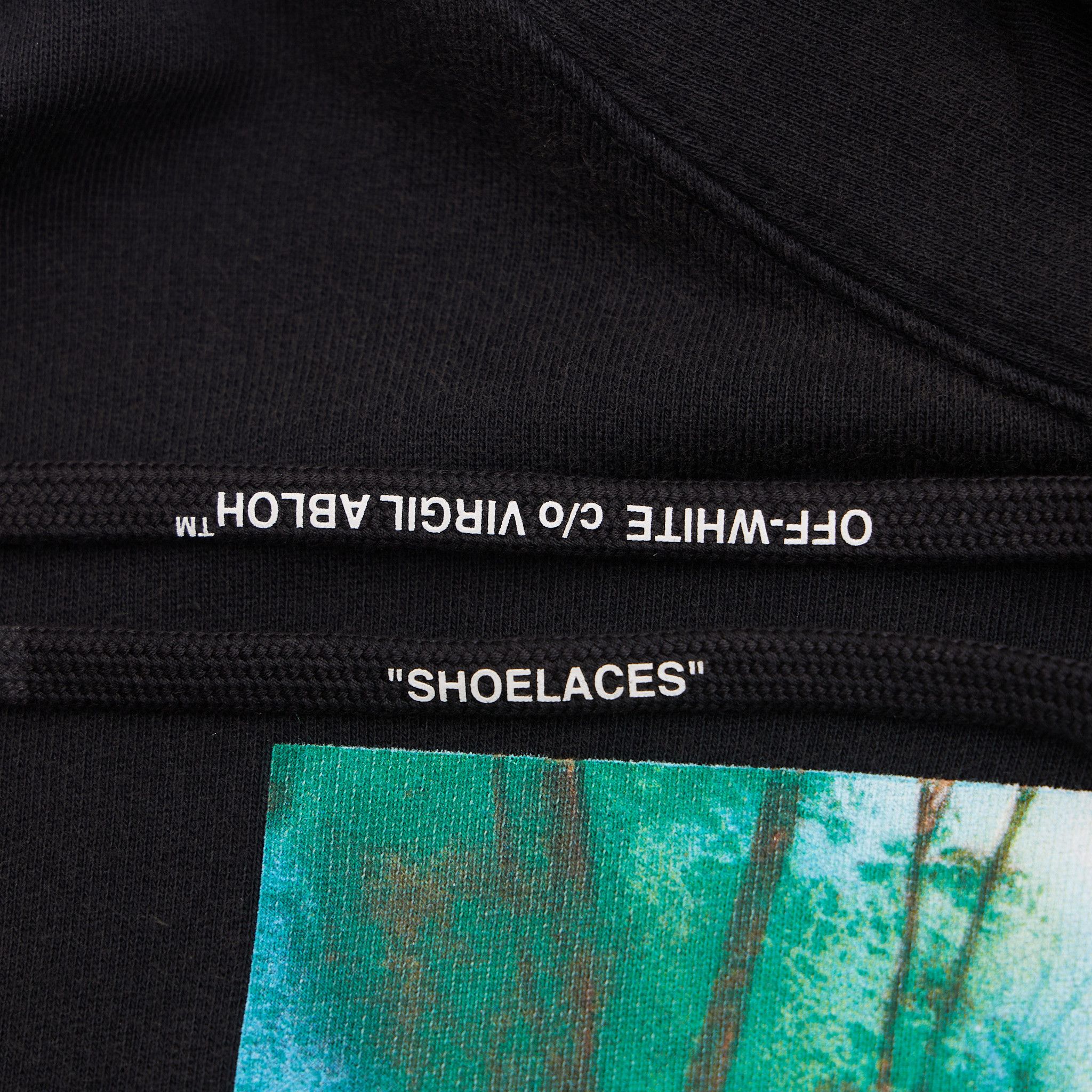 Off-White OFF WHITE Diag Waterfall Hoodie BLACK Size US XS / EU 42 / 0 - 7 Thumbnail