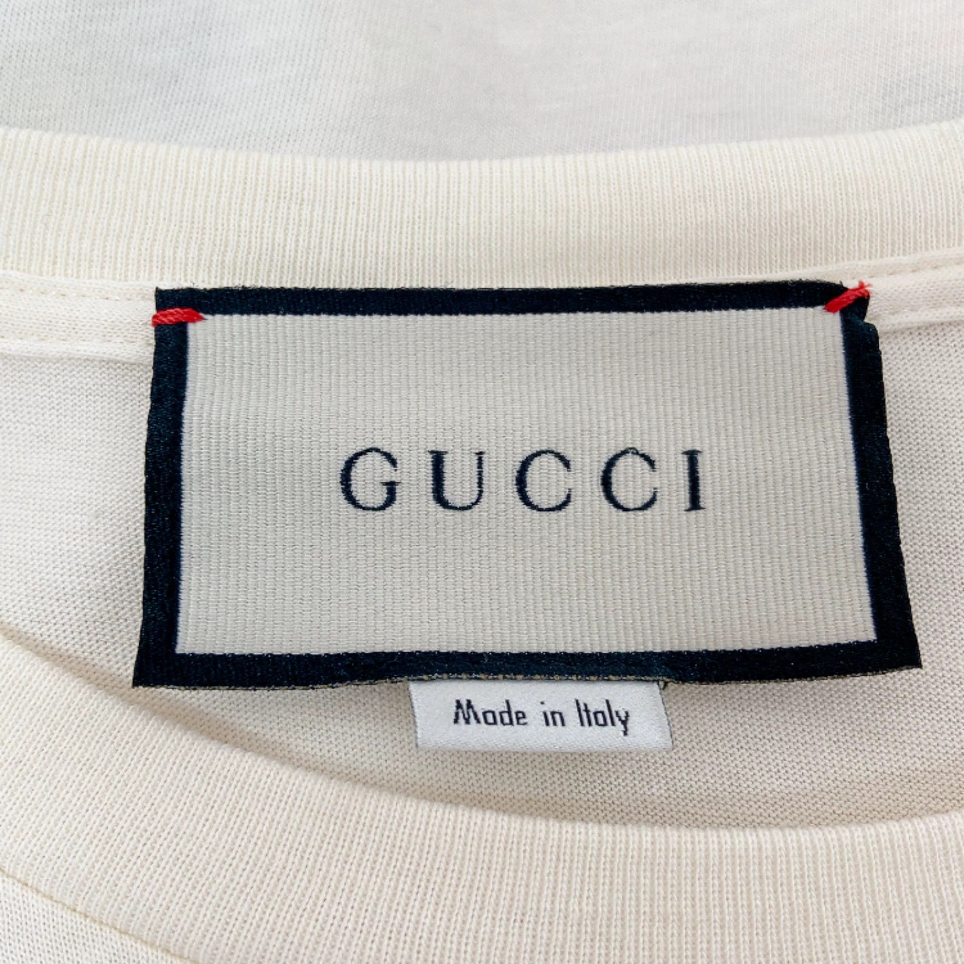 Gucci Gucci Sequin Strawberry Tee L tagged Size US L / EU 52-54 / 3 - 7 Thumbnail