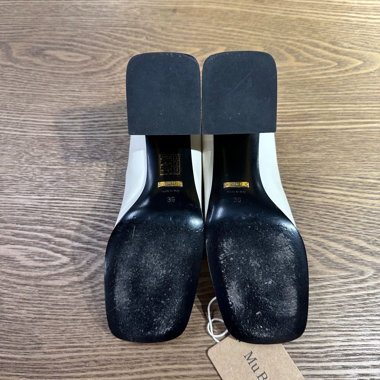 Gucci Gucci Horsebit Block Heel Pump mar672 36 Size US 5.5 / IT 35.5 - 4 Thumbnail