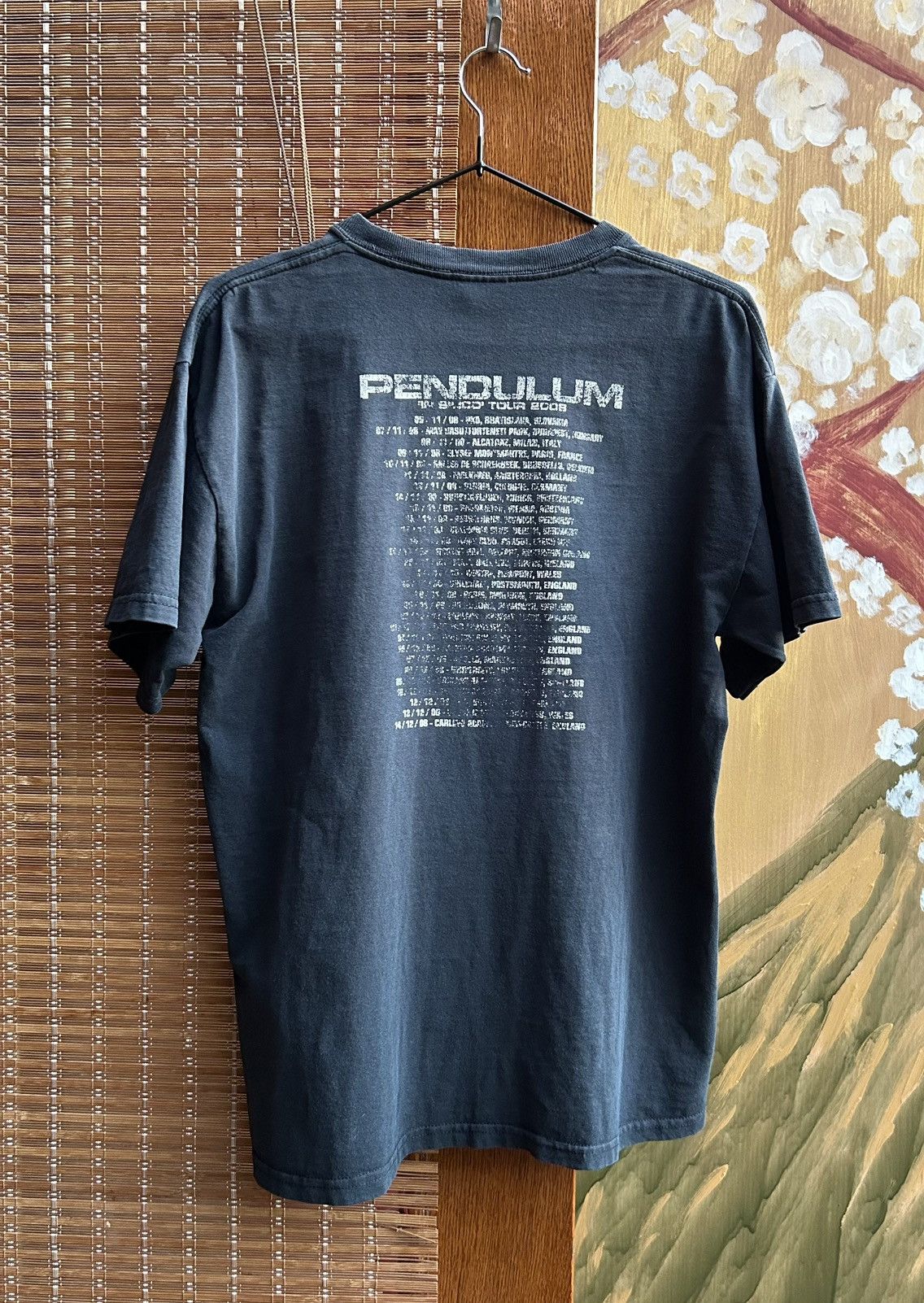 Vintage Vintage 2008 Pendulum Silico Tour T-Shirt Size M Size US M / EU 48-50 / 2 - 2 Thumbnail