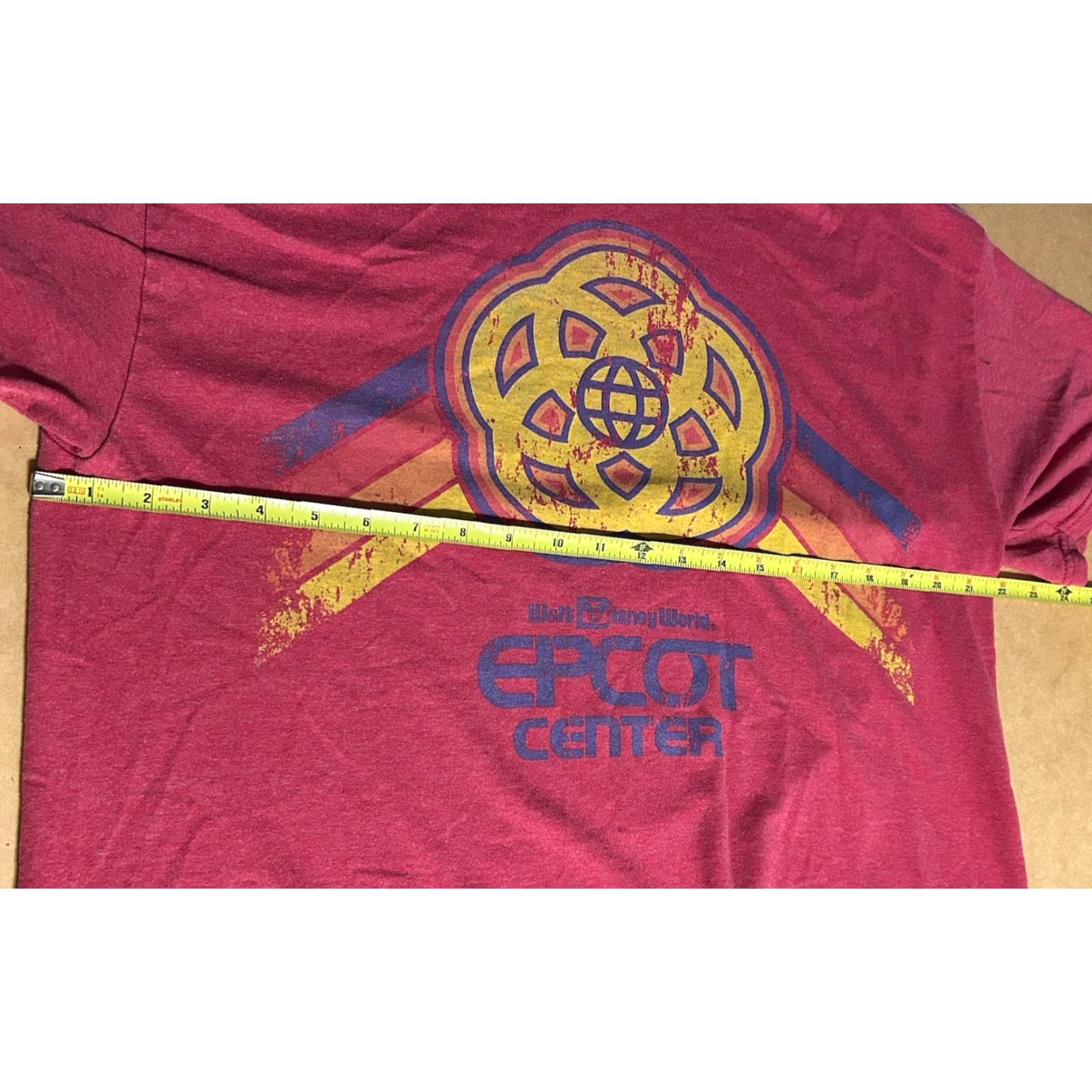 Disney Disney Epcot Center Shirt Men L Red Short Sleeve Hanes Size US L / EU 52-54 / 3 - 6 Thumbnail