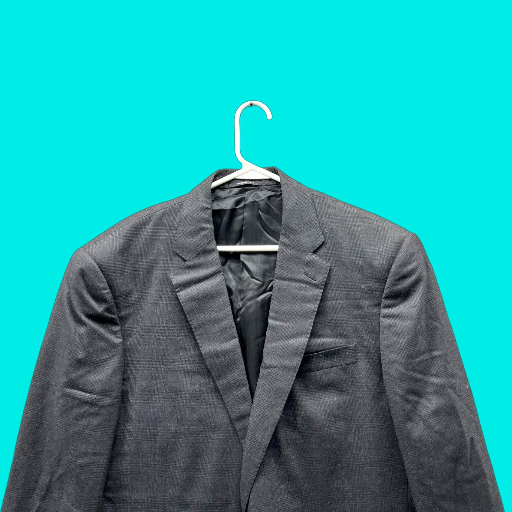 Ralph Lauren Ralph Lauren Black Label Blazer Men 44R Black Wool Italy Single-Breasted Casual Coat Jacket Size 44R - 1 Thumbnail