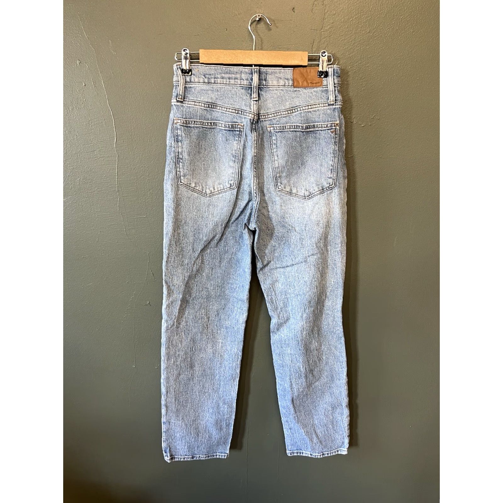 Madewell Madewell Jeans Womens 28 The Perfect Vintage High Rise Stretch Denim 5-Pocket Regular Blue 90s Bohemian Preppy | Mens? Size 28" / US 6 / IT 42 - 2 Thumbnail