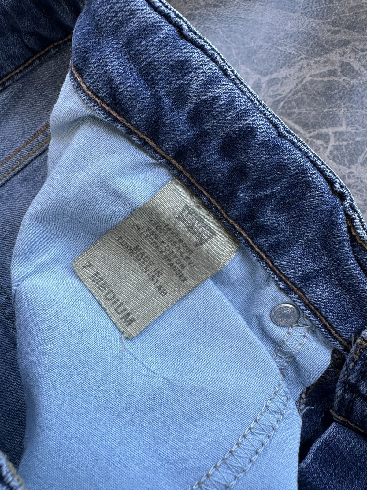 Levi's Vintage Levi’s 518 Low Rise Bootcut Woman Jeans Sz M Size 30" / US 8 / IT 44 - 11 Thumbnail