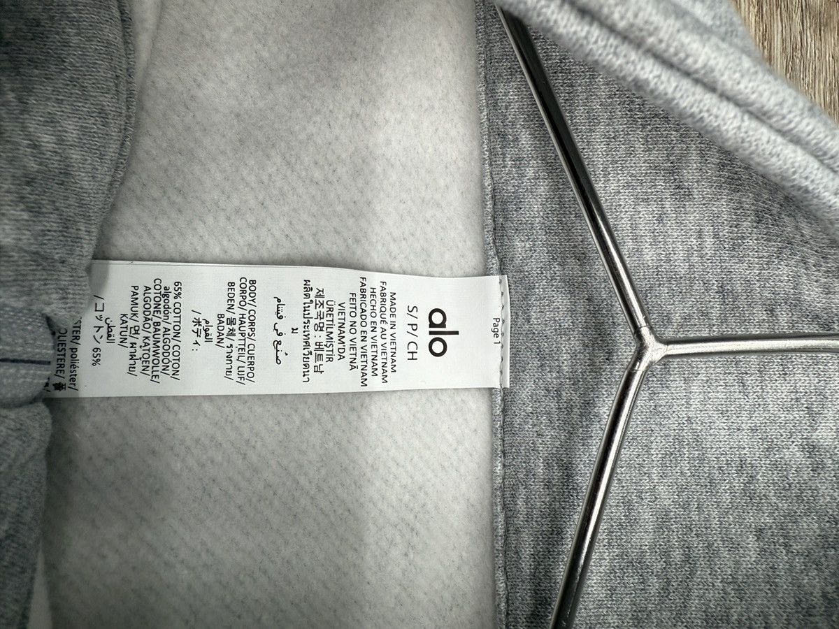 Alo Alo Grey Quarter Zip Sweatsuits Size US S / EU 44-46 / 1 - 5 Thumbnail