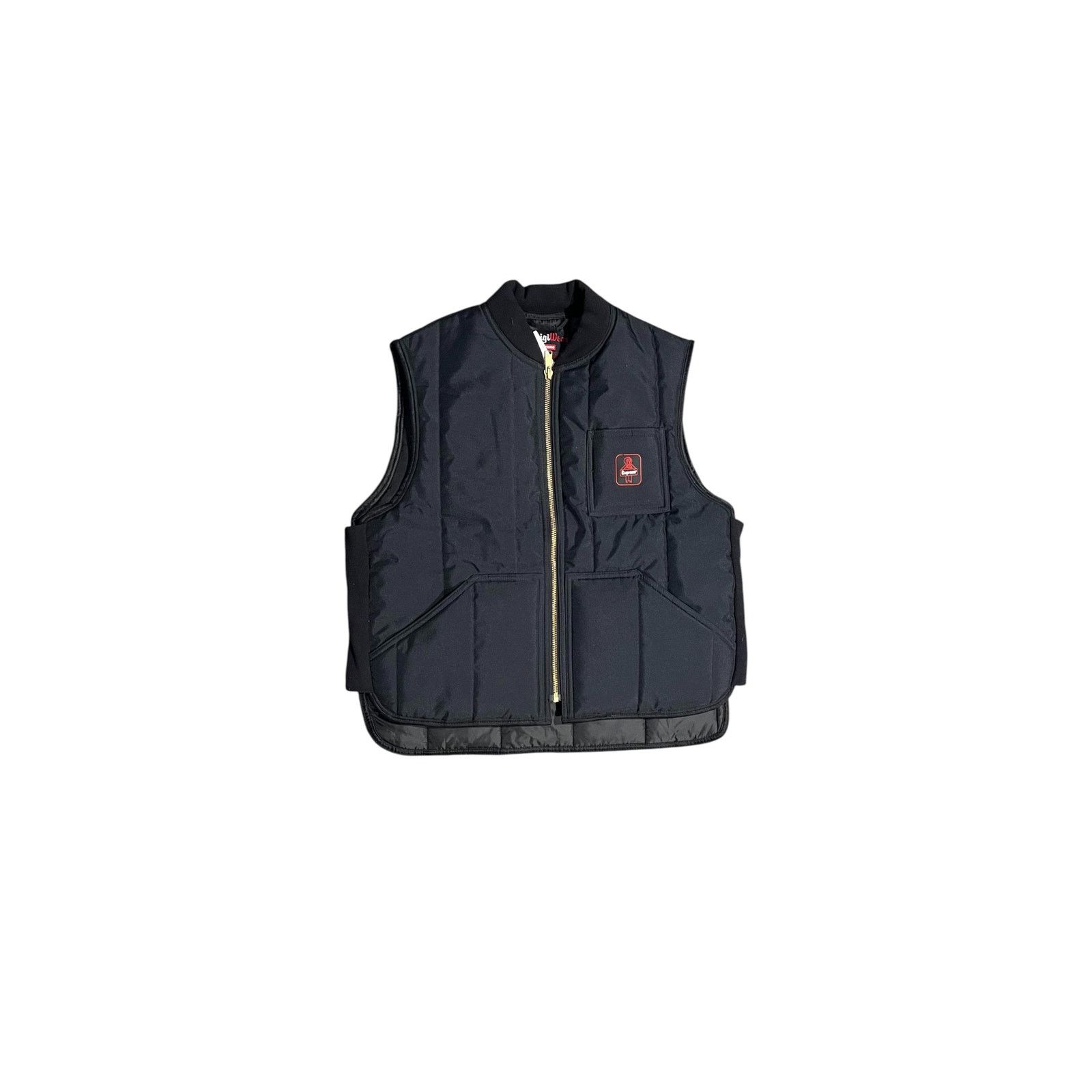 Supreme Supreme Black Satin RefrigiWear Vest Size US XL / EU 56 / 4 - 1 Preview