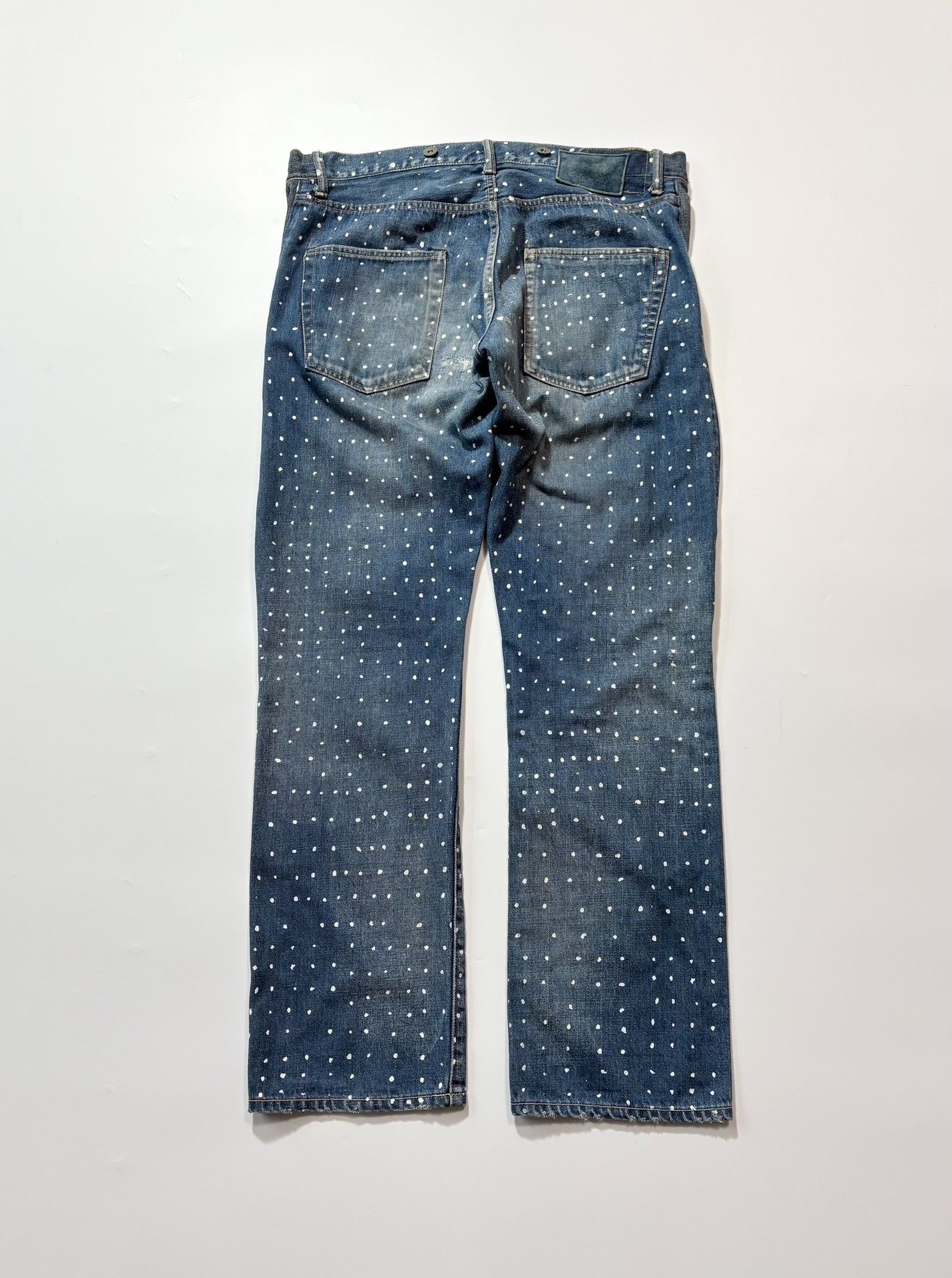 Visvim VISVIM 01.2D5 Polka Dot Jeans Size US 34 / EU 50 - 6 Thumbnail