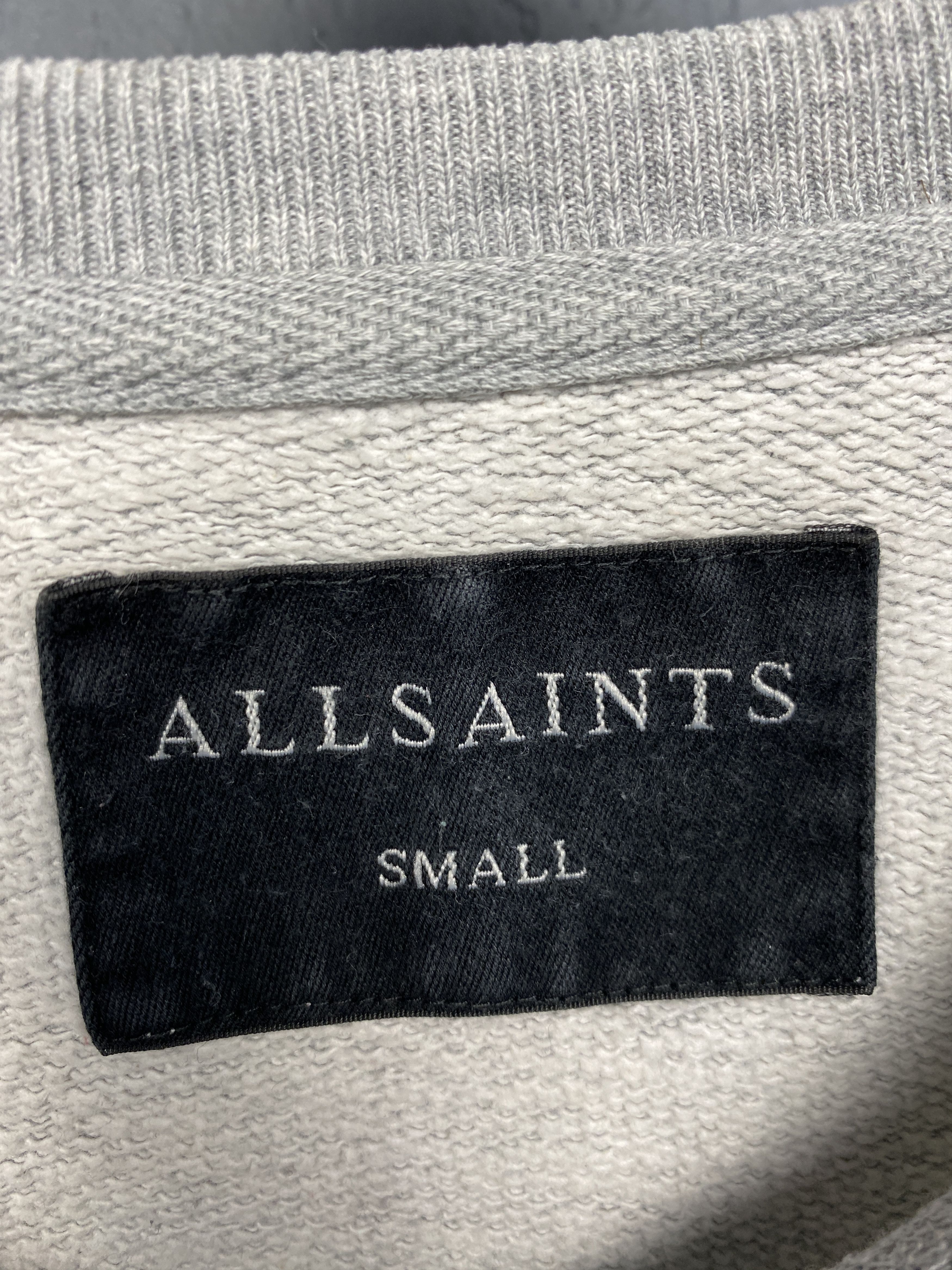 Allsaints Allsaints Vintage Mens Wilde Crew Neck Sweatshirt Y2K Size US S / EU 44-46 / 1 - 4 Thumbnail