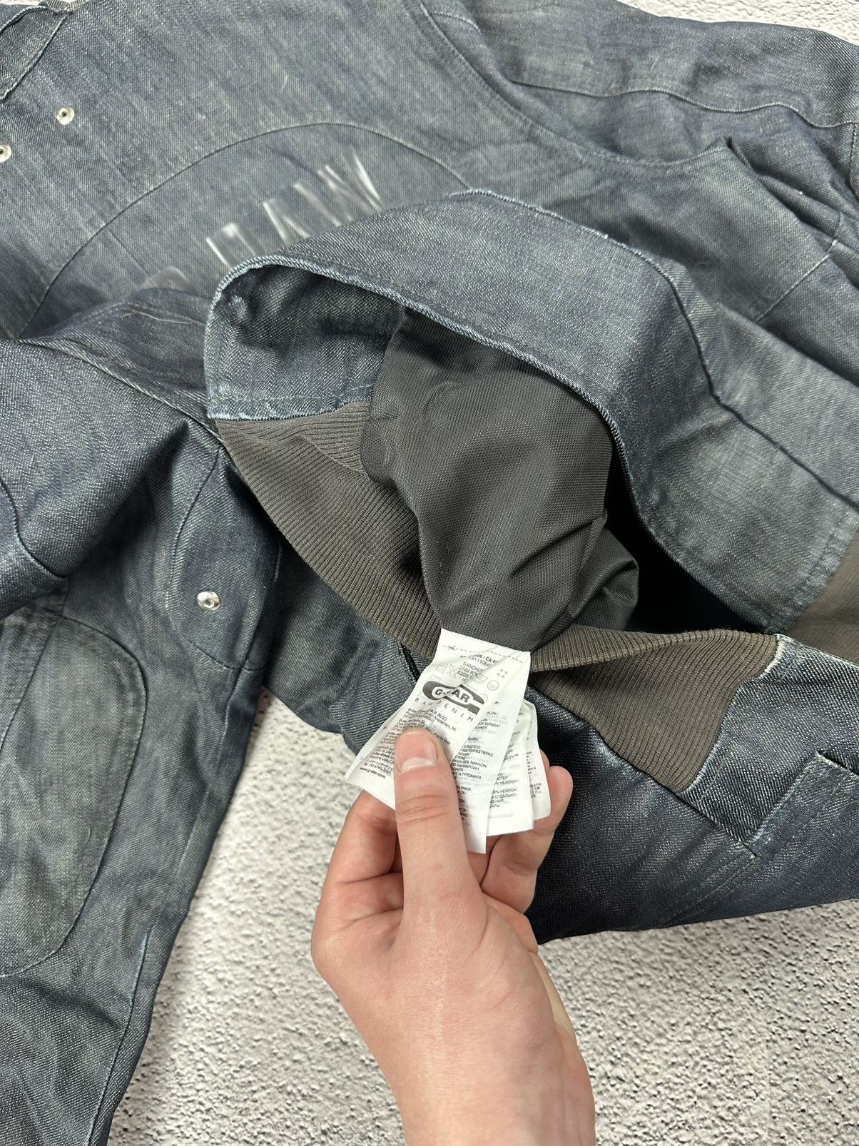 G-Star Vintage G-Star RAW Denim Jean Jacket Y2K Old Size US L / EU 52-54 / 3 - 15 Thumbnail