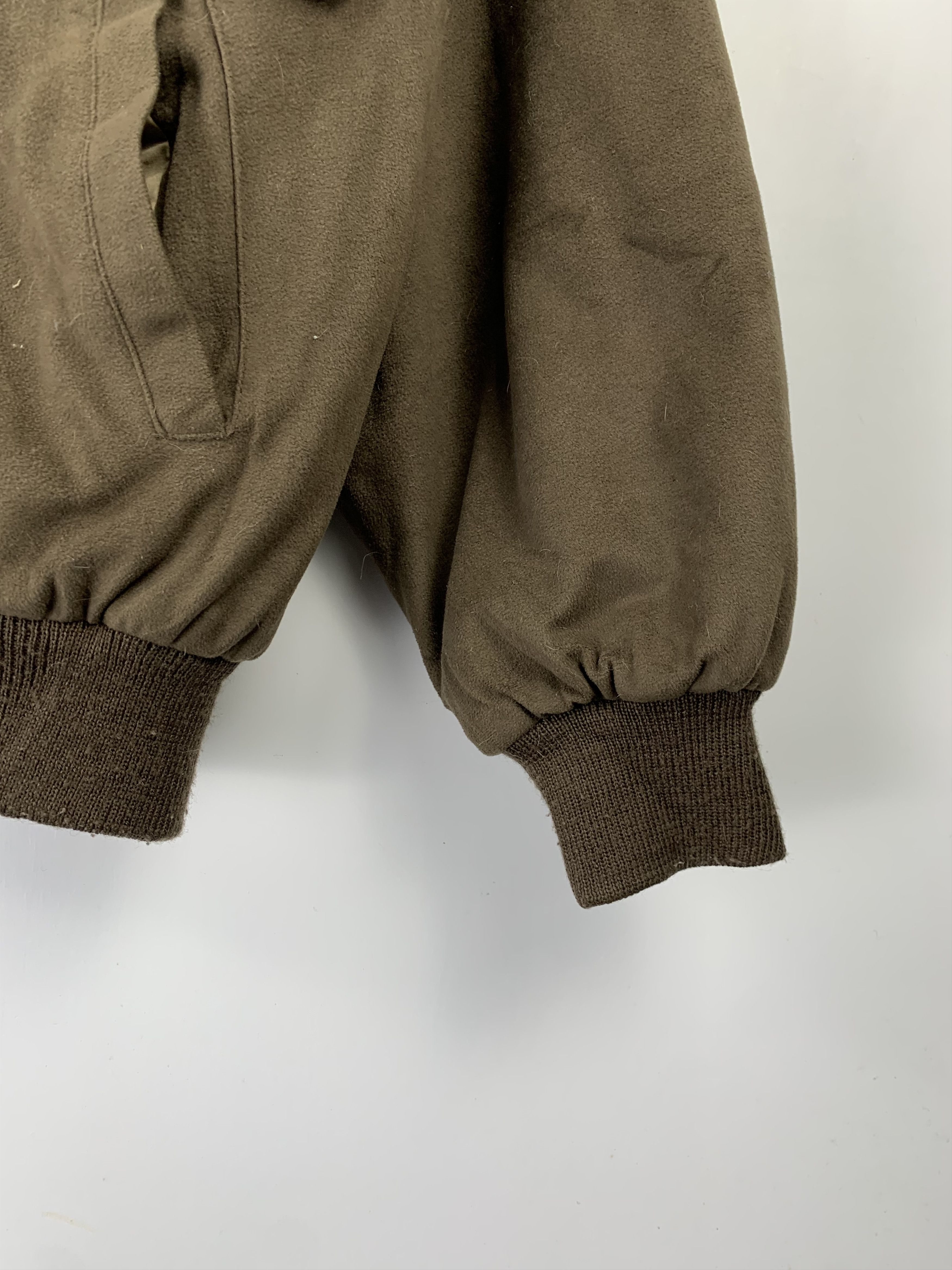 Japanese Brand Vintage 80s Japanese Brand wool Bomber Jackets J1501 Size US L / EU 52-54 / 3 - 5 Thumbnail