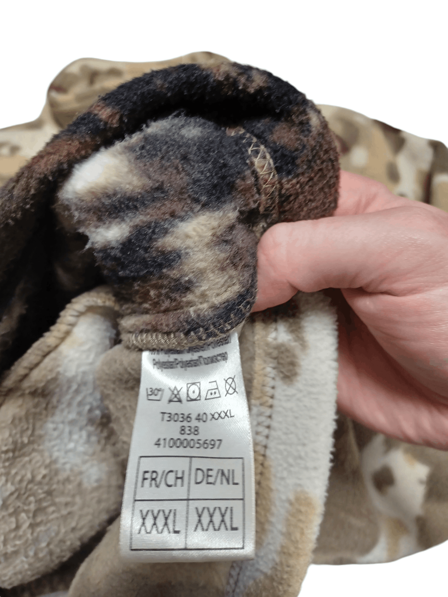 Other FIRE CAMO EAGLE ANIMAL BIRD FLEECE JACKET MILITARY OUTDOORS Size US XXL / EU 58 / 5 - 5 Thumbnail