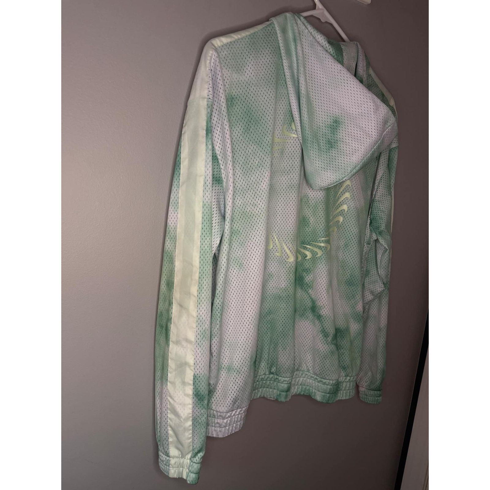 Nike Nike Icon Clash Full Zip Tie Dye Mesh Hoodie Jacket Medium Size M / US 6-8 / IT 42-44 - 4 Thumbnail