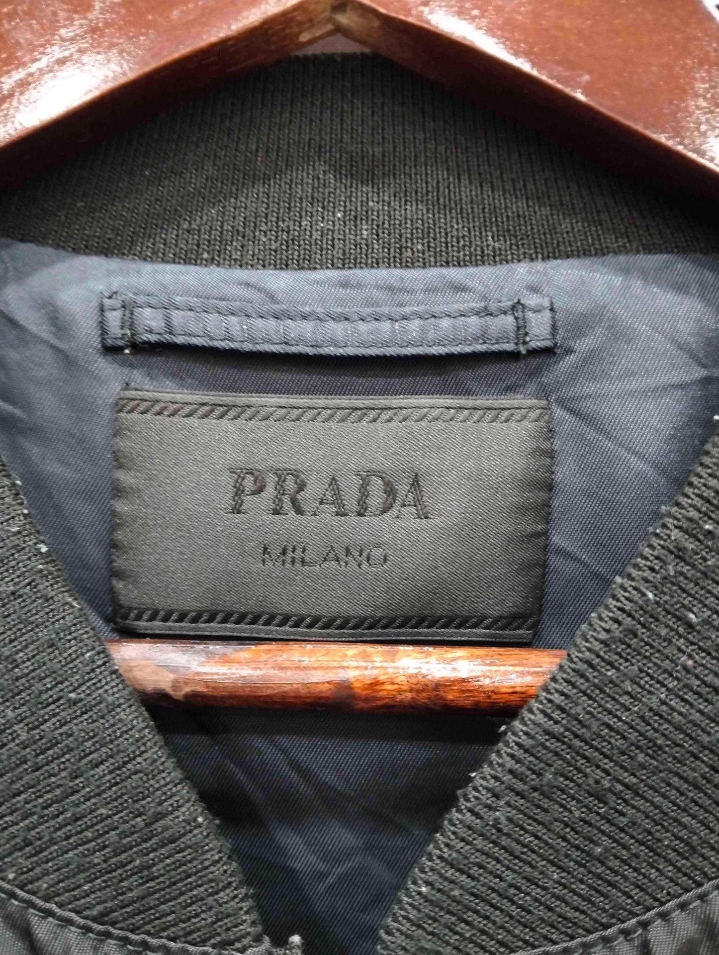 Prada Prada black baseball jacket size 54 Size US L / EU 52-54 / 3 - 4 Thumbnail