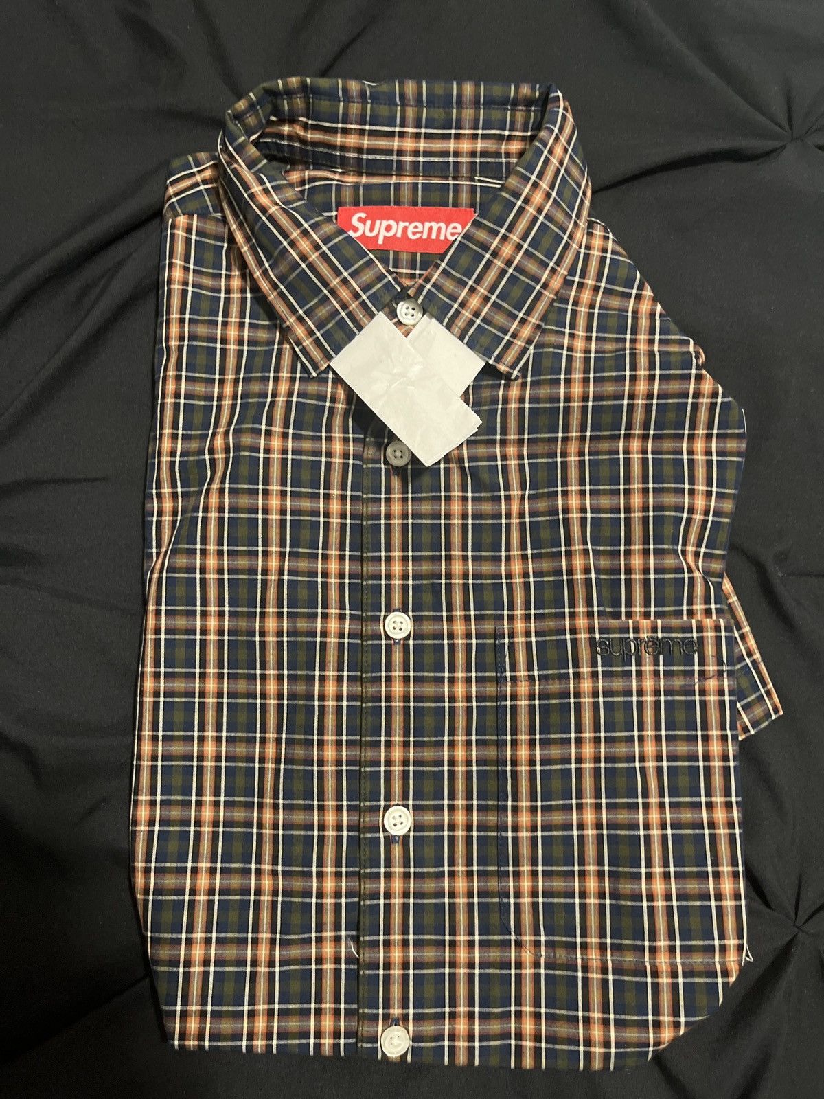 Supreme Supreme Loose Fit Mini S/S Plaid Shirt | Grailed