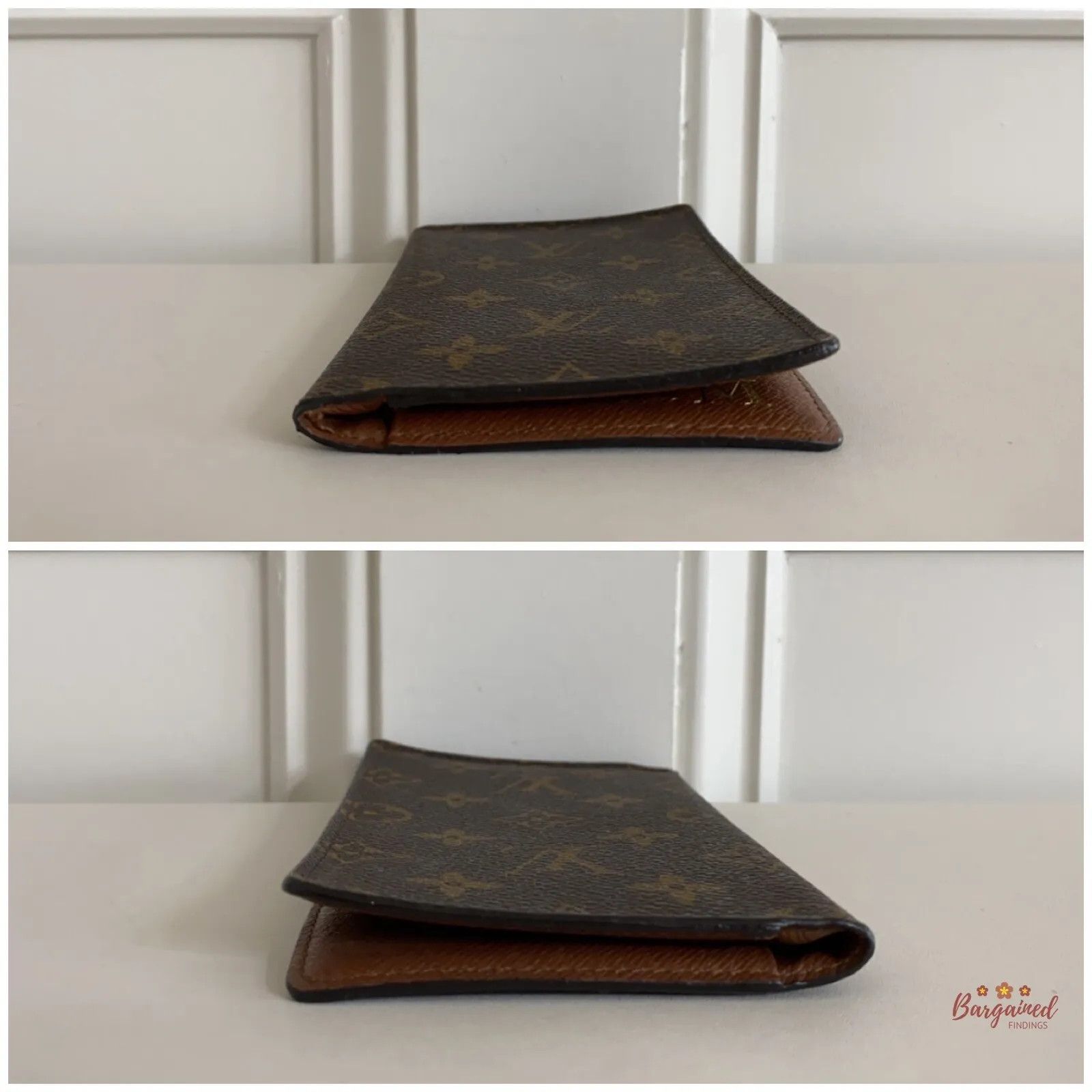 Louis Vuitton LOUIS VUITTON Monogram Canvas Checkbook Holder Case Wallet Size ONE SIZE - 4 Thumbnail