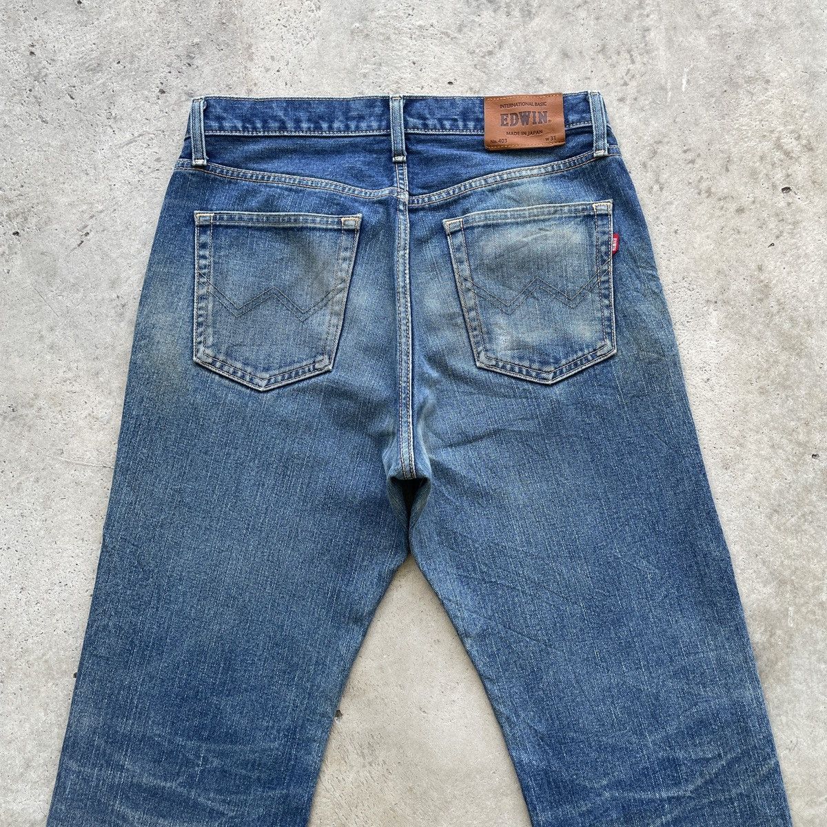 Edwin Vintage Edwin Jeans MudWash Ripped Faded Denim Pants W32 Size US 32 / EU 48 - 10 Thumbnail