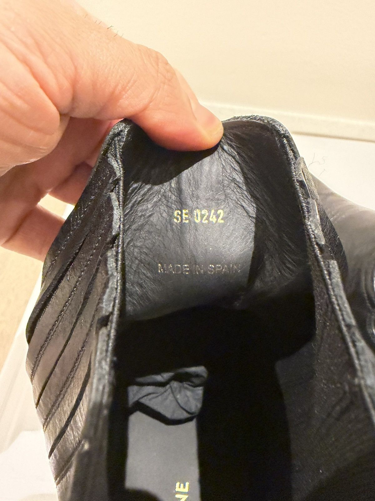 Celine Celine Metal Toe Western Chelsea Boots Black Size 42 (SS 21) Size US 9 / EU 42 - 8 Thumbnail