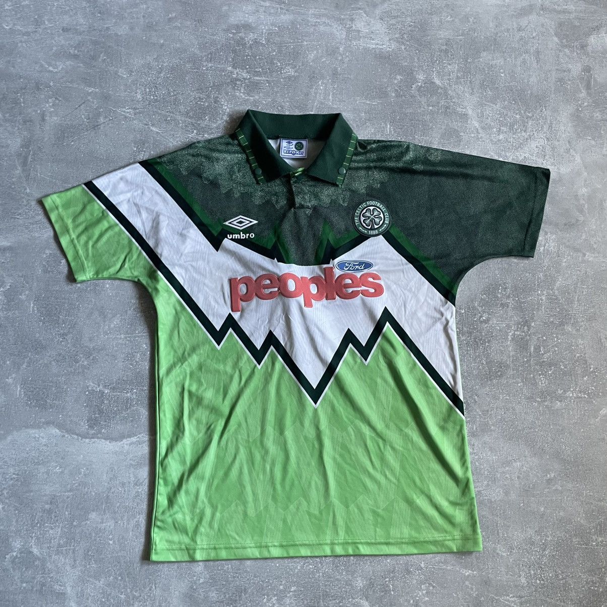 Umbro Vintage 90s jersey 1989 1991 Celtic Umbro Ford peoples repli Size US M / EU 48-50 / 2 - 1 Thumbnail