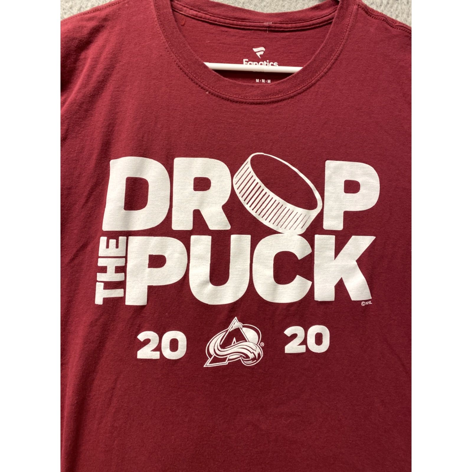 Vintage Fanatics NHL Washington Capitals T-Shirt Unisex Adults M Red Drop The Puck 2020 Crew Neck Short Sleeve Size M / US 6-8 / IT 42-44 - 2 Thumbnail