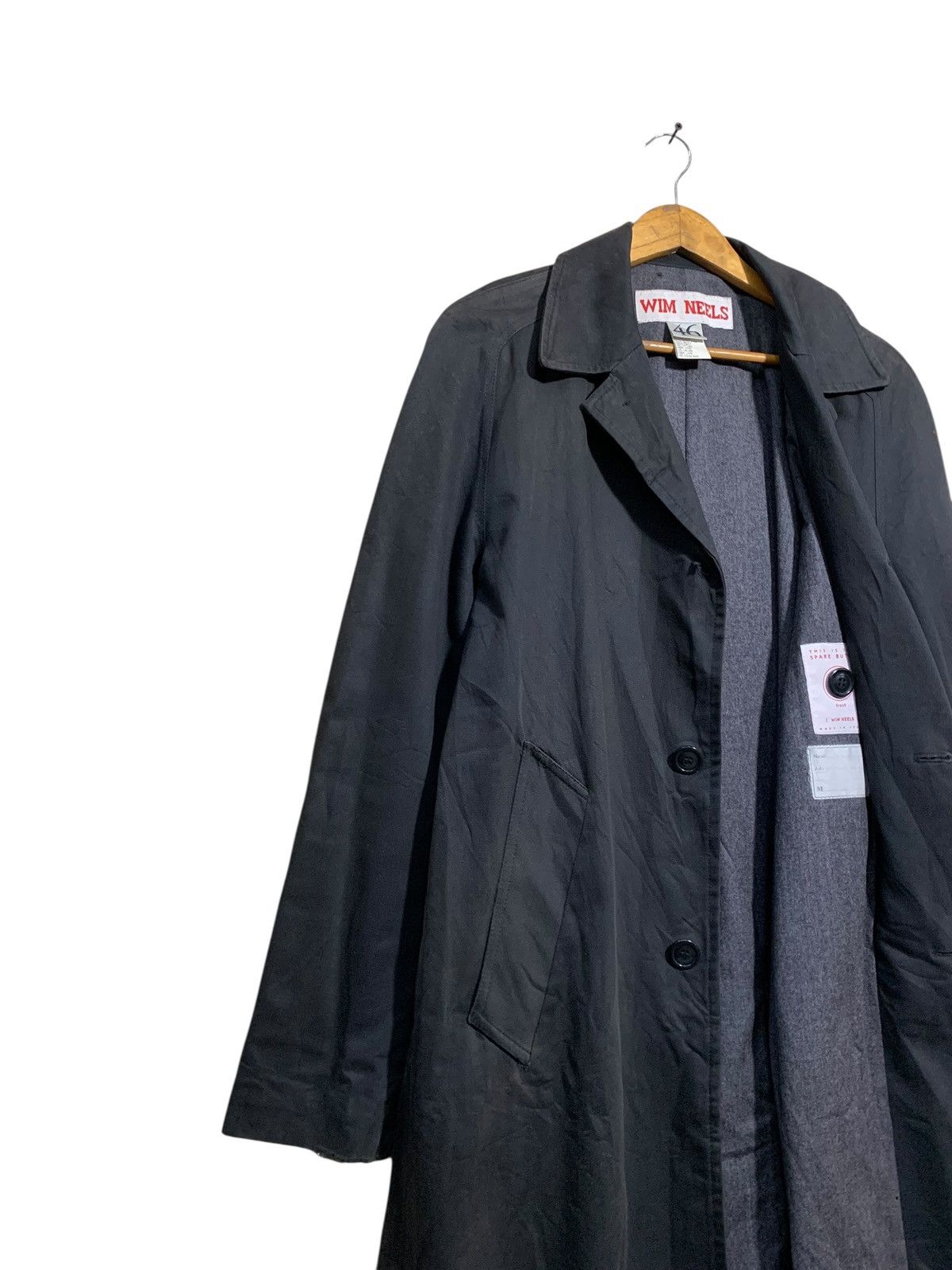 Vetements De Sport By Wim Neels 🔥WIM NEELS DARK GREY COATS JACKETS Size US S / EU 44-46 / 1 - 2 Thumbnail