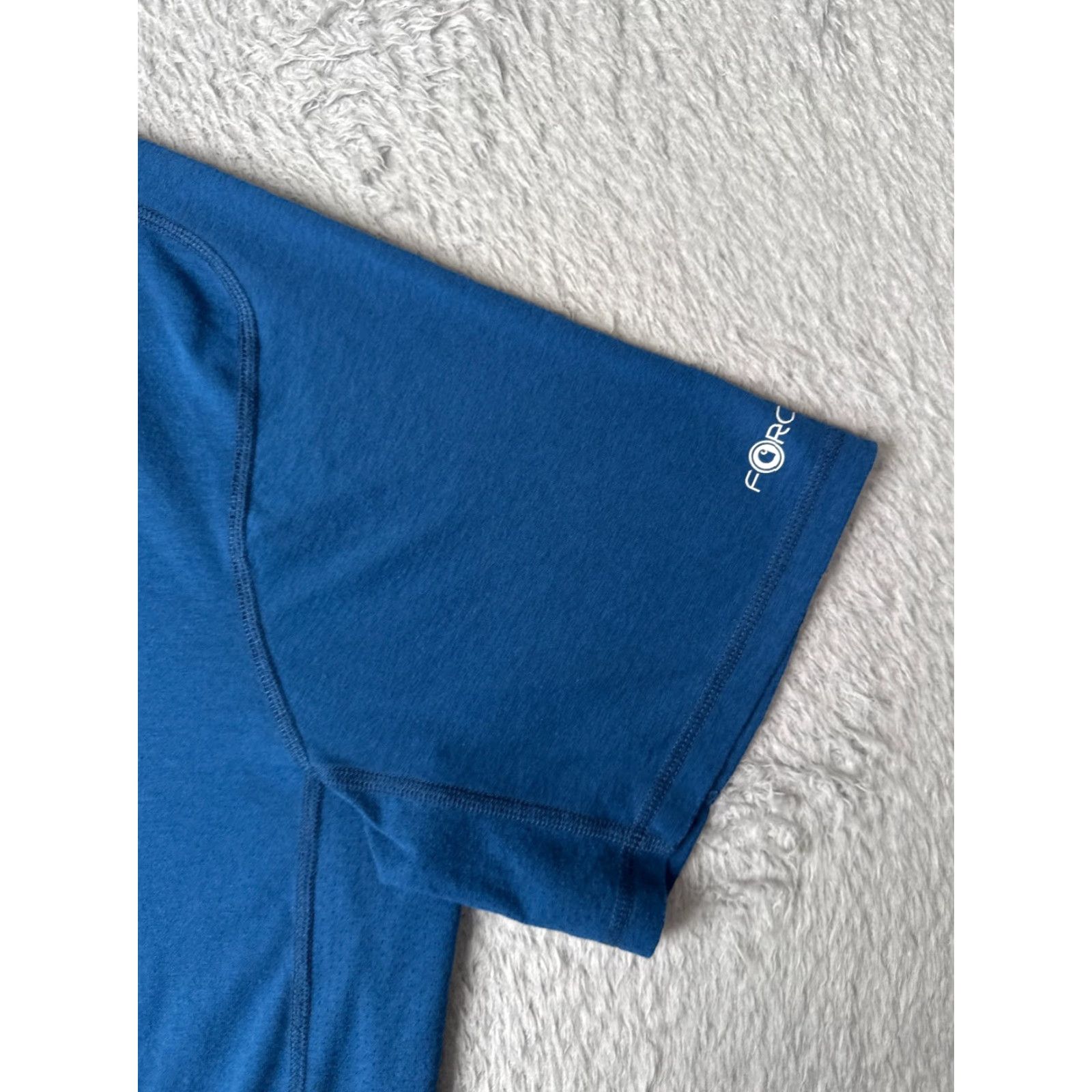 Carhartt Carhartt Men 2XT Shirt Blue Crew Pocket T-Shirt Workwear Polyester Blend K87 Big & Tall Read Size US XXL / EU 58 / 5 - 2 Thumbnail